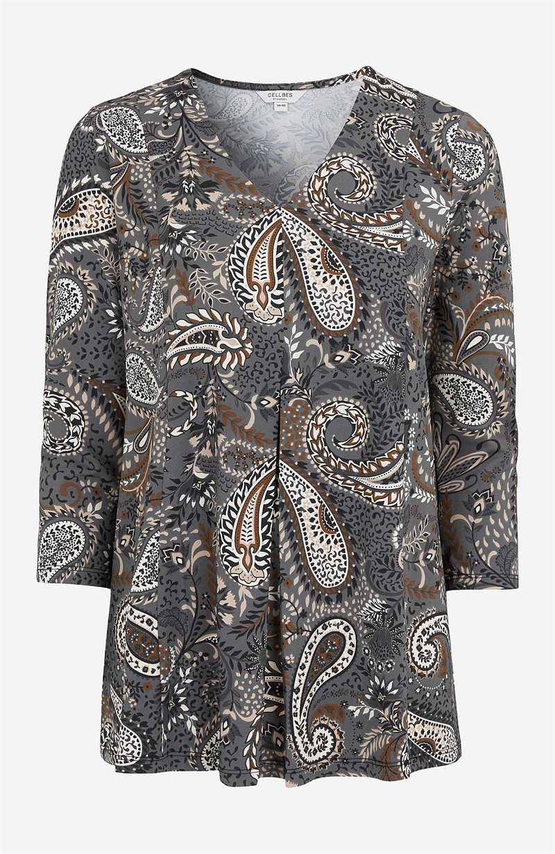 Jersey tuniek met patroon