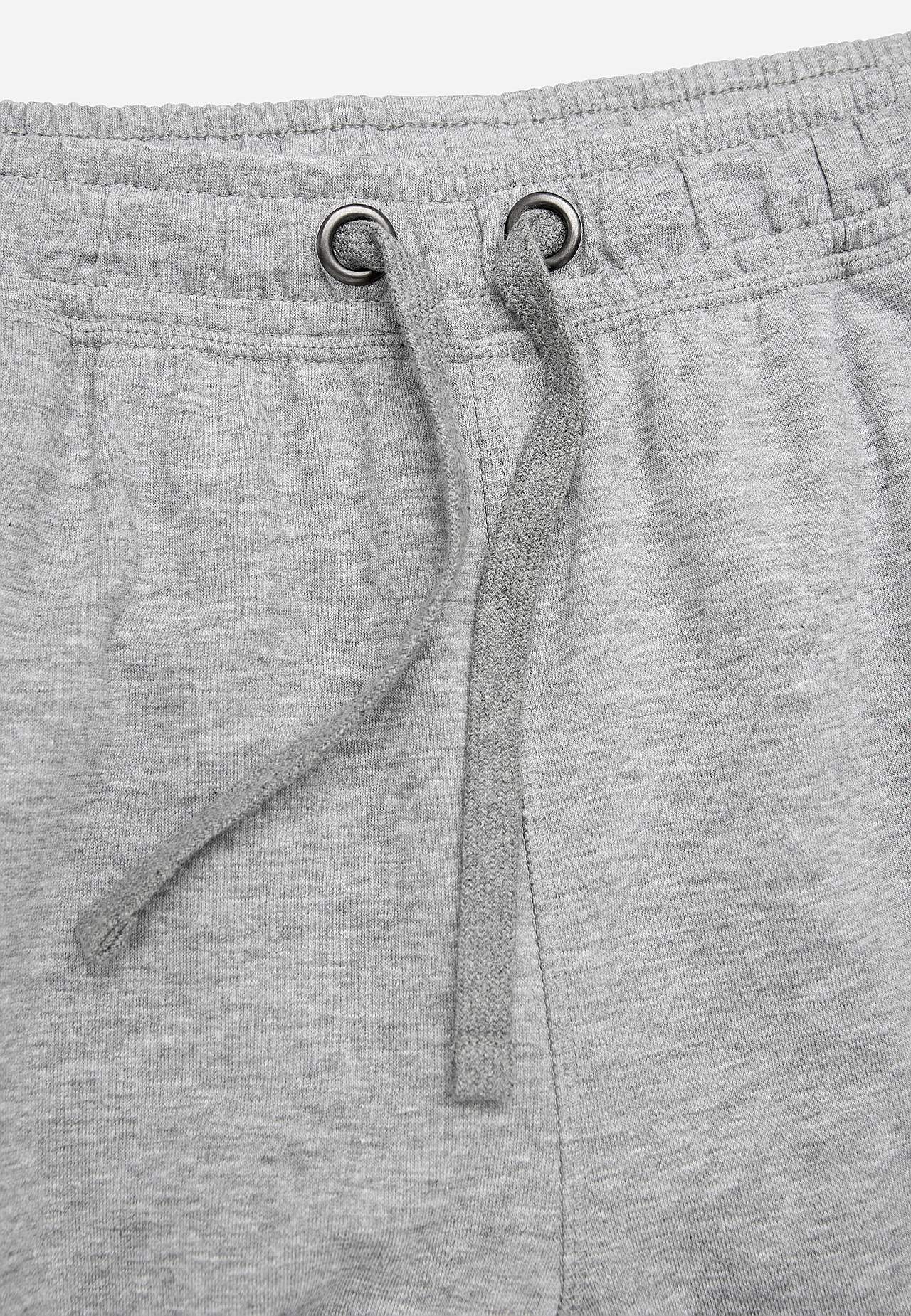 Sweatshirtbroek met elastiek aan de uiteinden van de benen