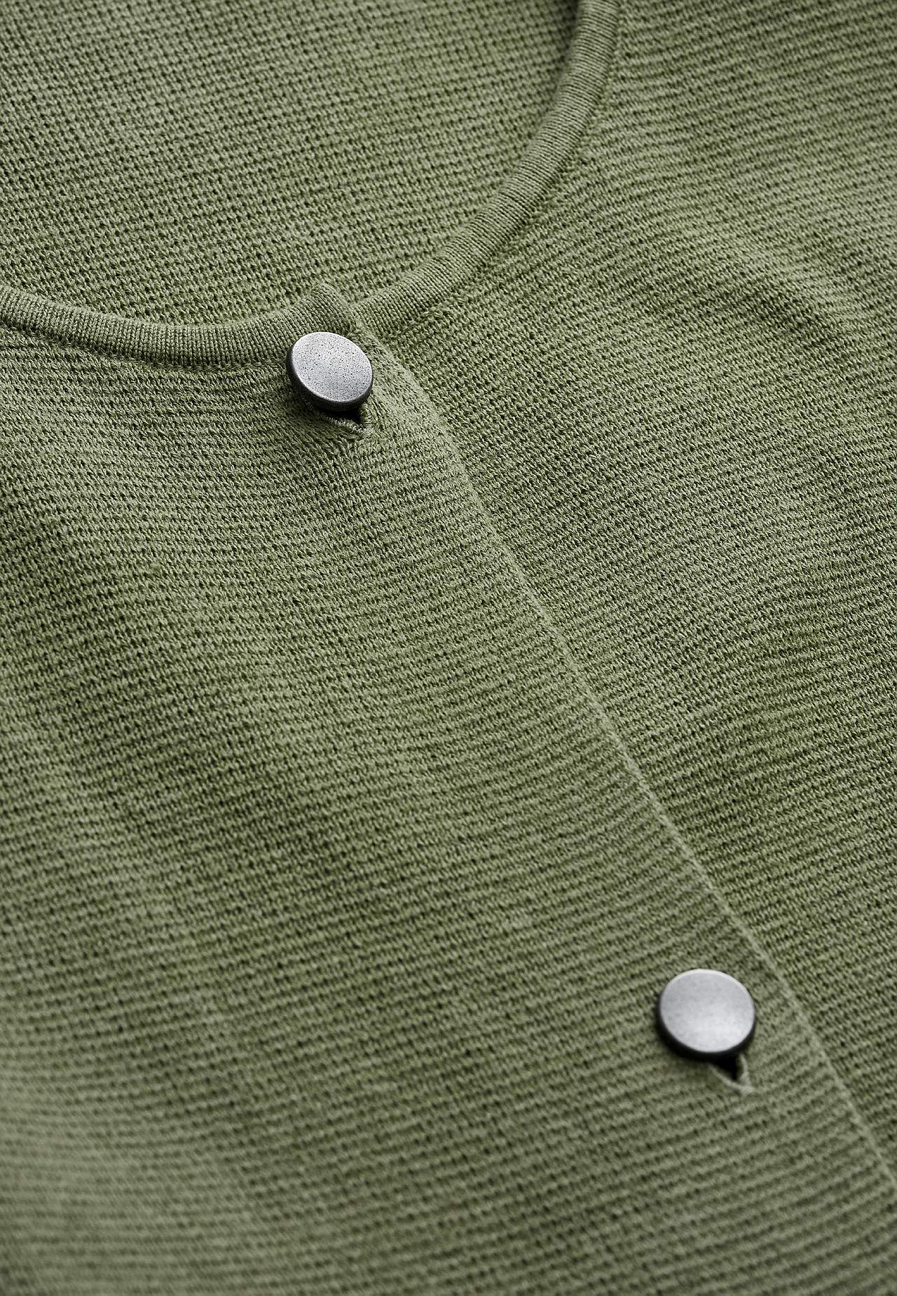Cardigan van katoen