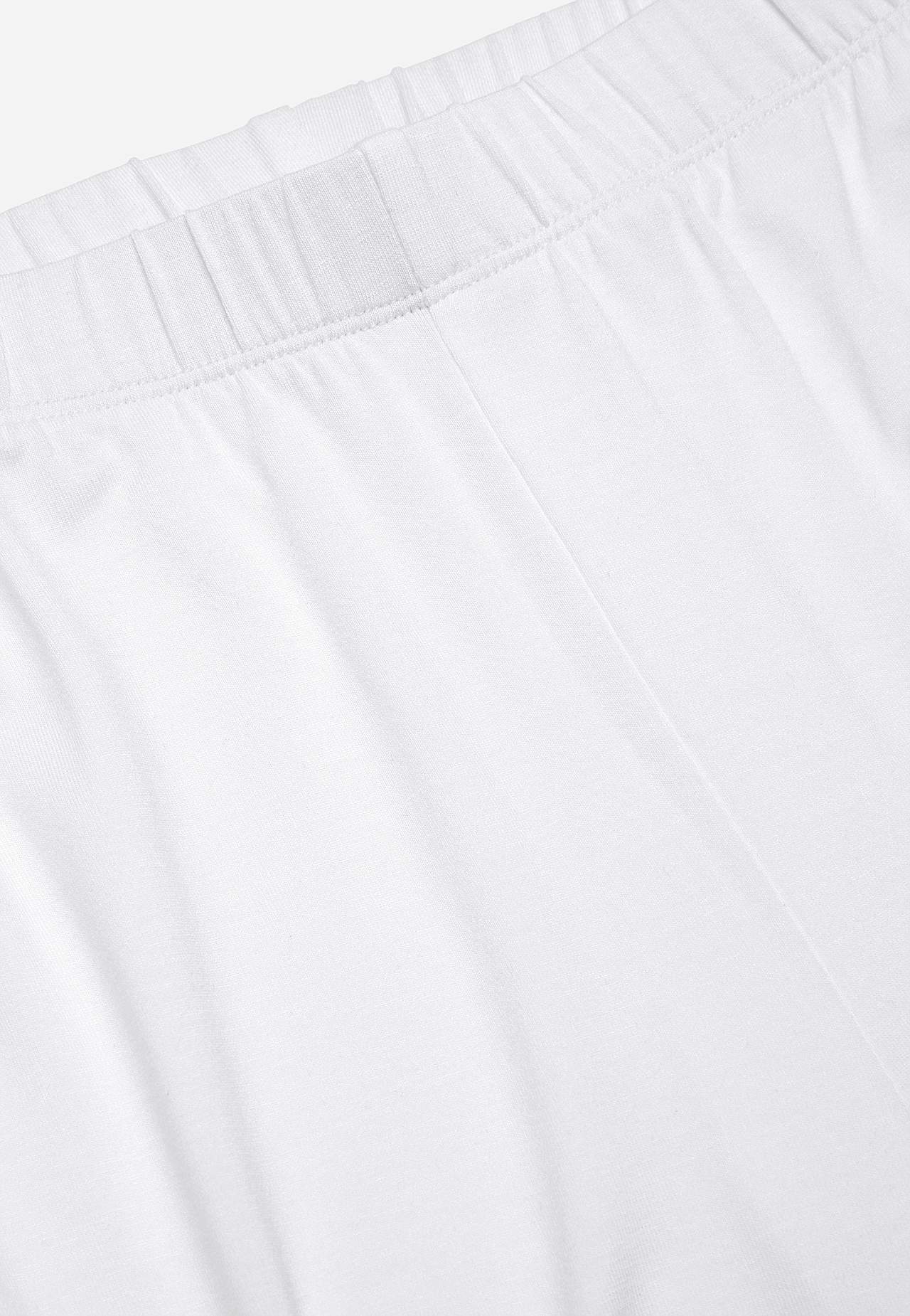 Capri legging met splits aan de zijkant