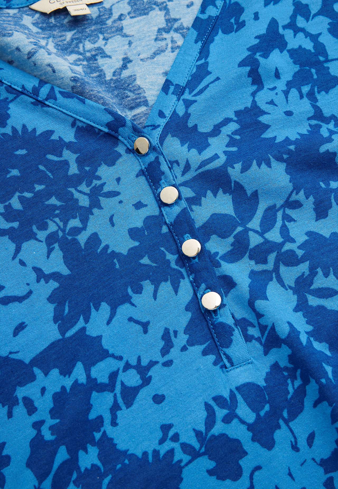 Jersey tuniek met v-halslijn