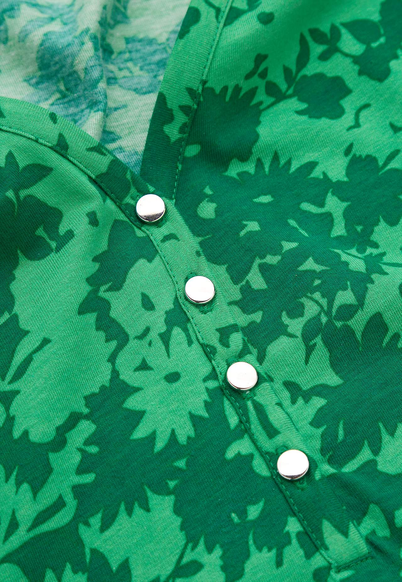 Jersey tuniek met v-halslijn