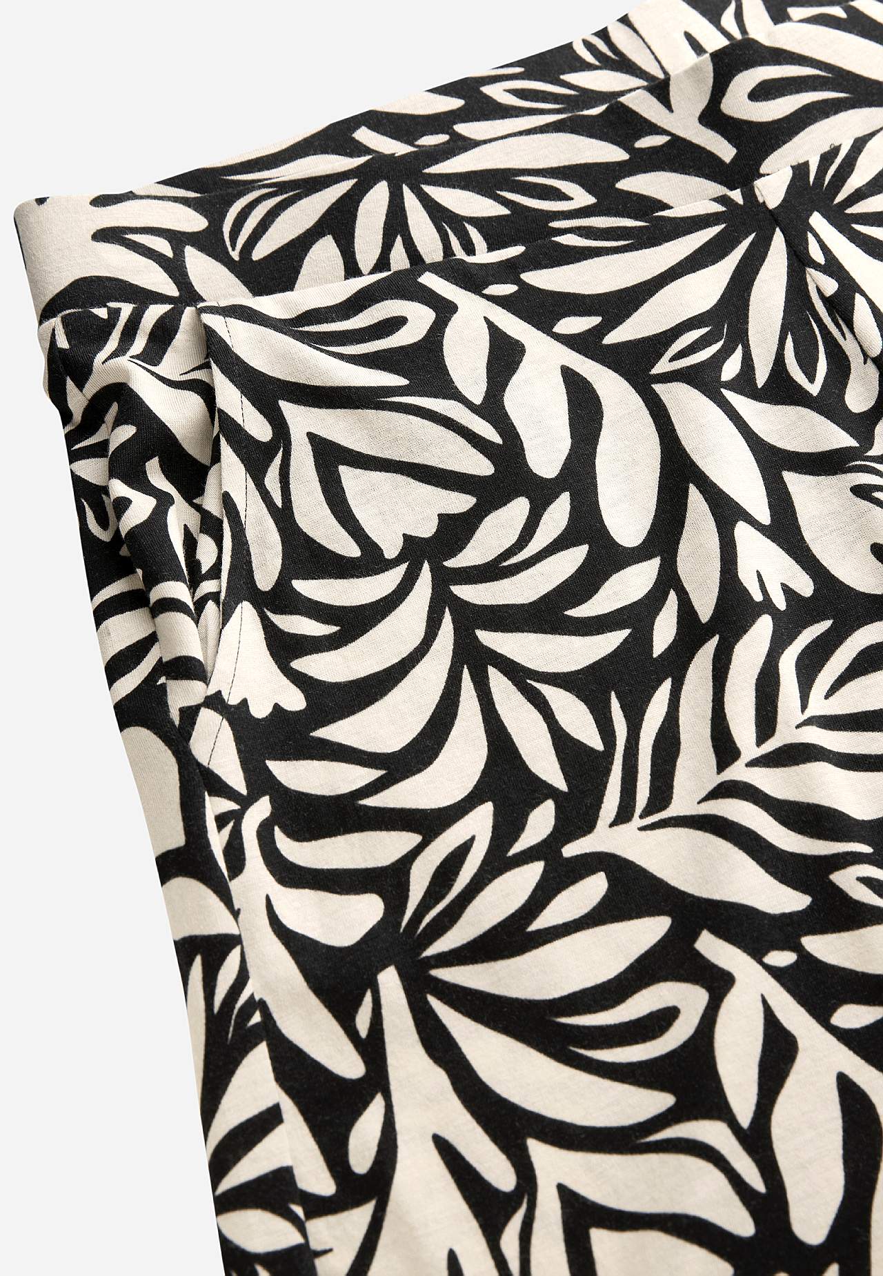 Jersey broek van zachte katoen en modal mix