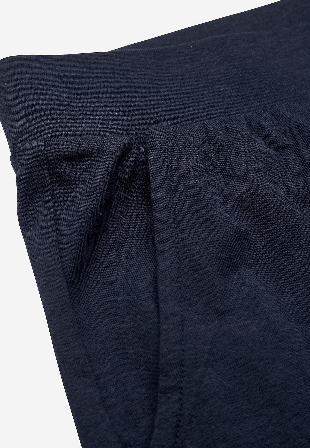 Jersey broek van zachte katoen en modal mix