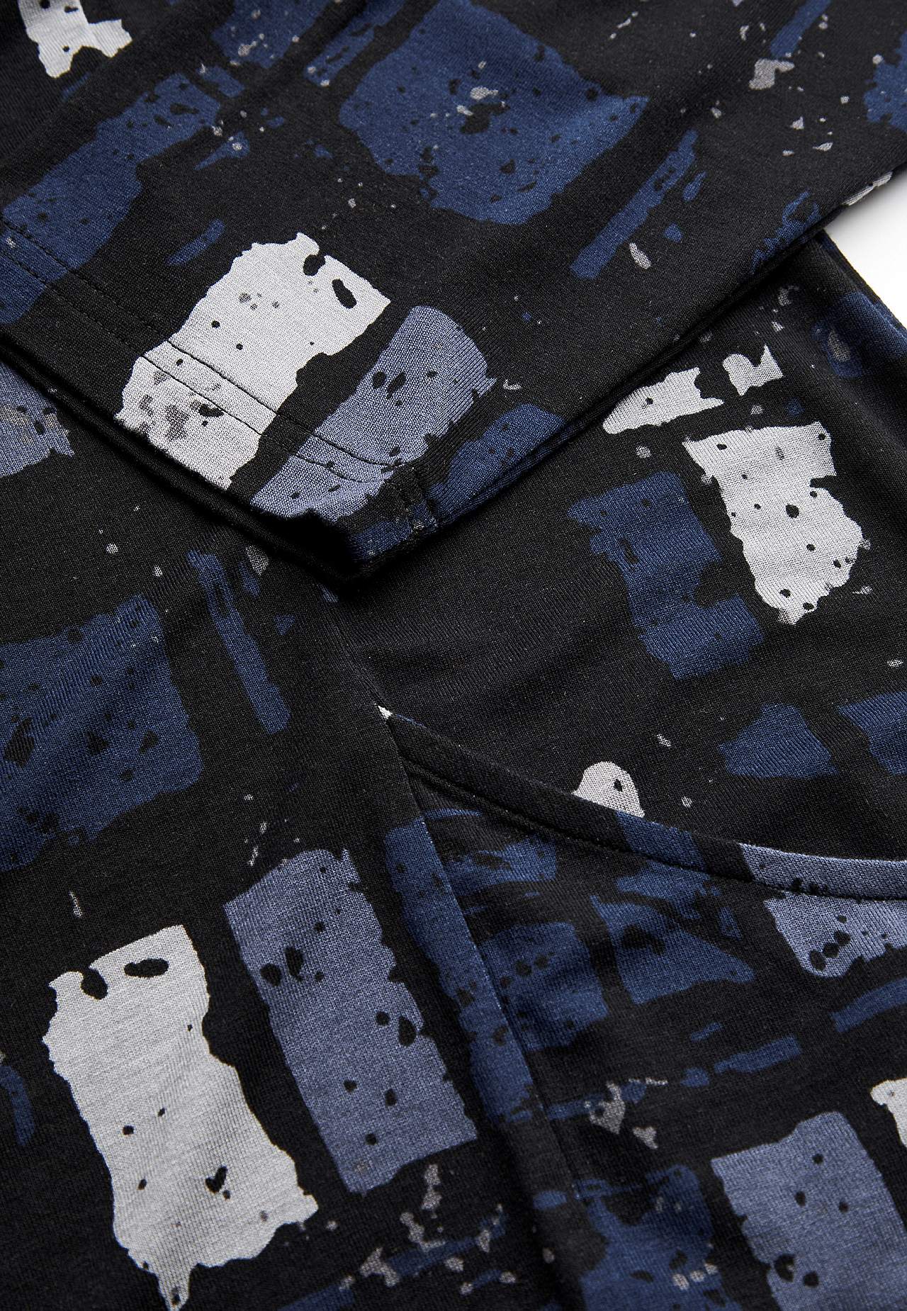 Jersey tuniek met zakken