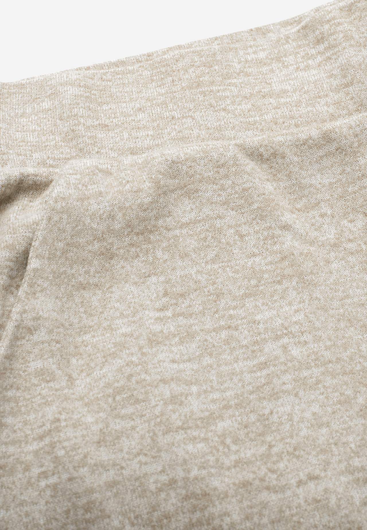 Wijde jersey broek met zakken