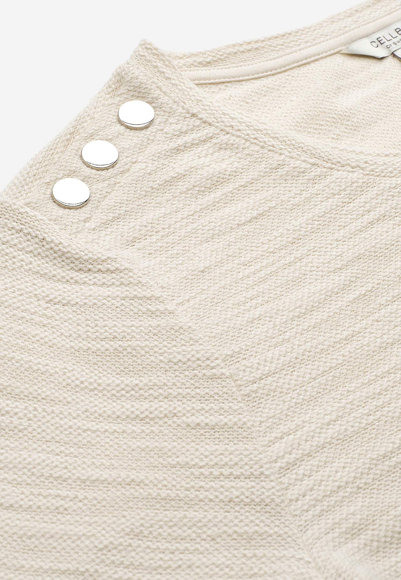 Jersey tuniek met structuur