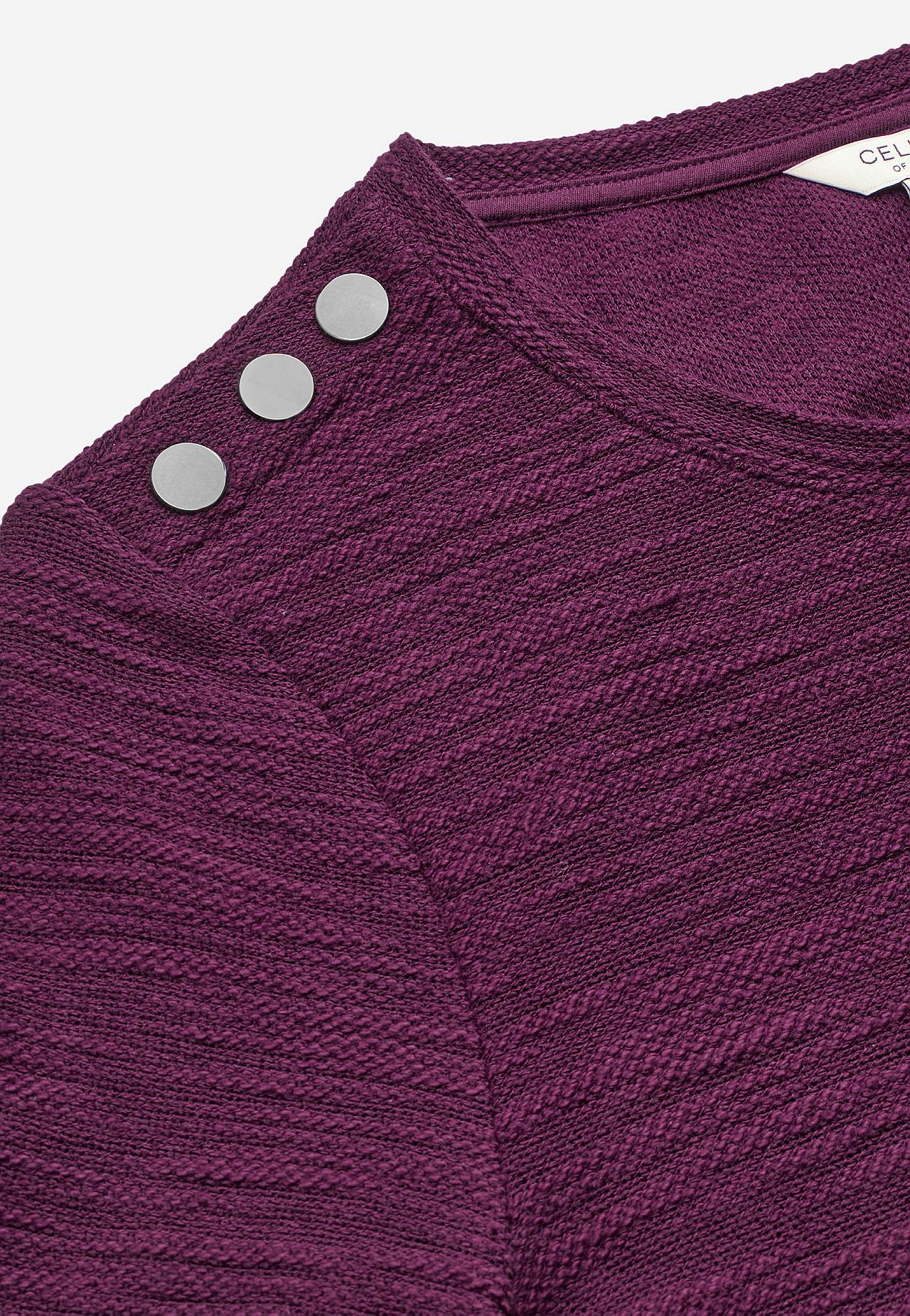 Jersey tuniek met structuur