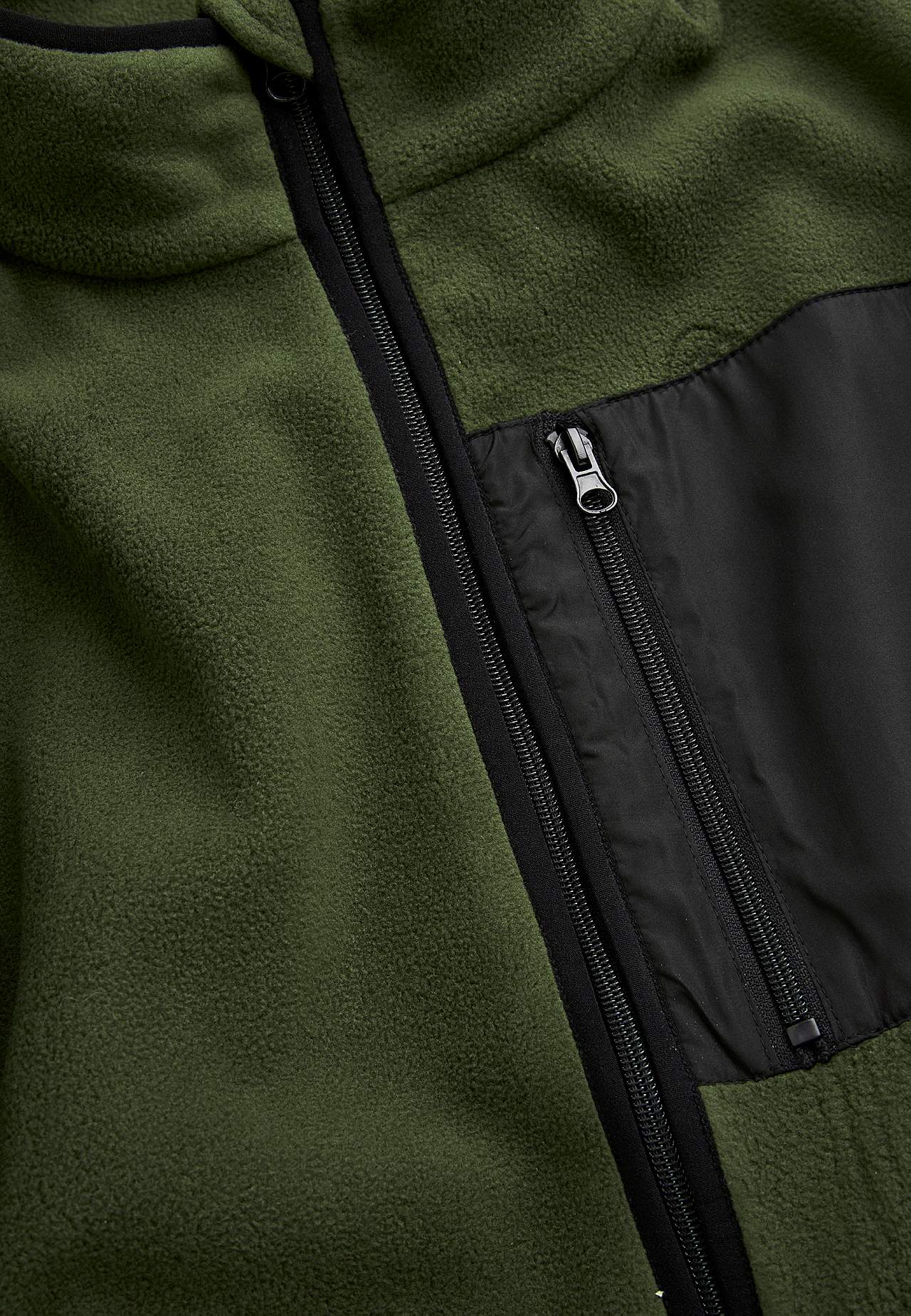 Comfortabelle fleece-jas