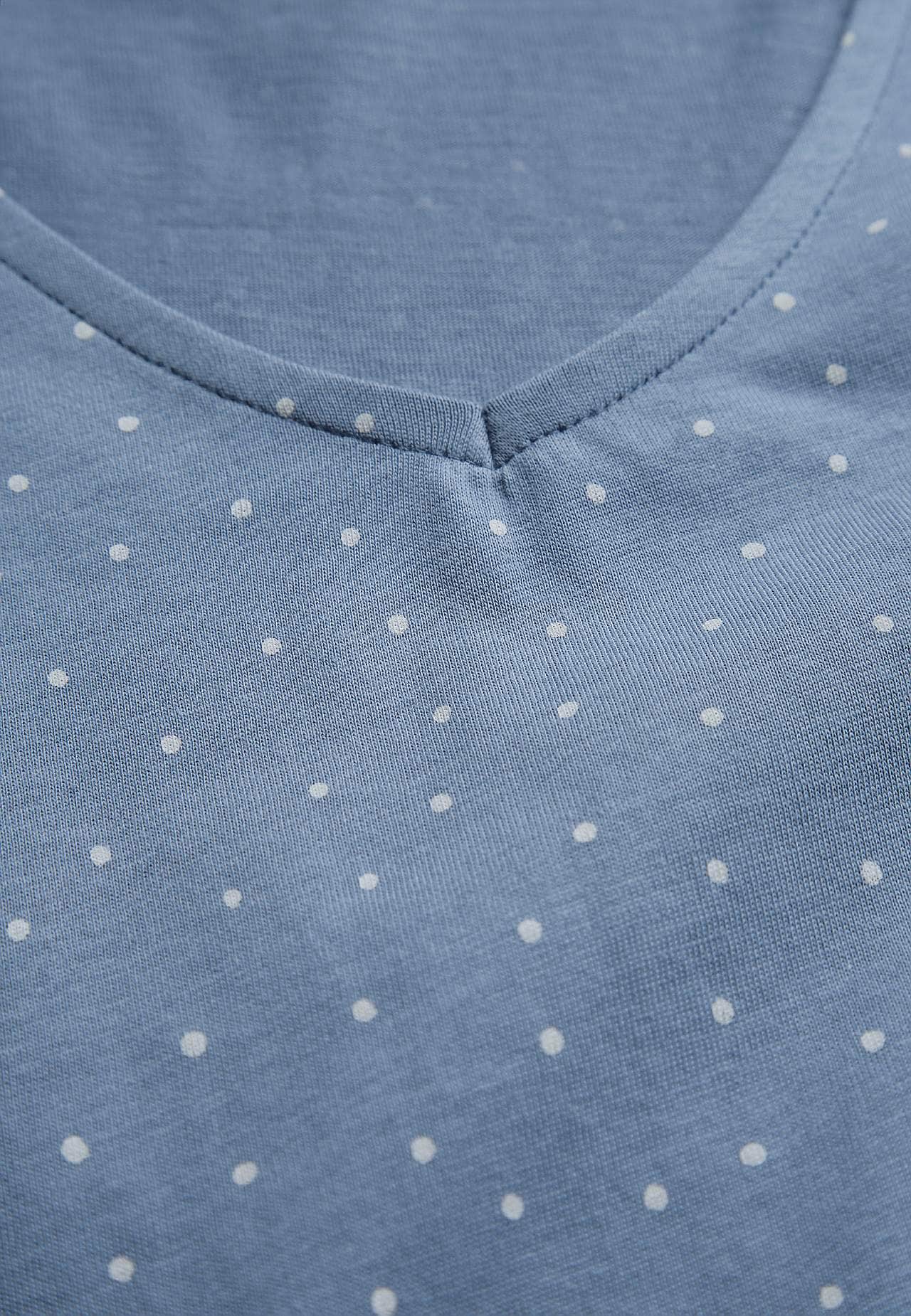 Tweedelige pyjama met stippen
