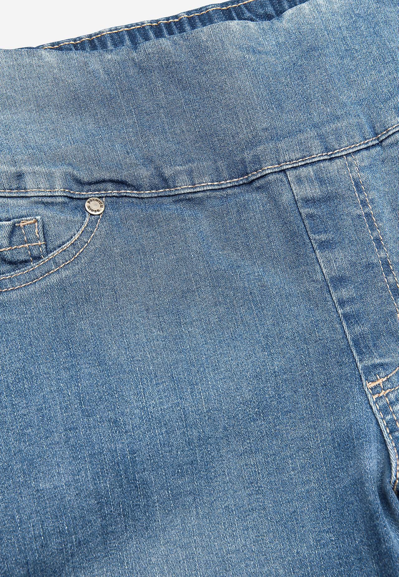 Elastische jegging met hoge elastische taille Elin