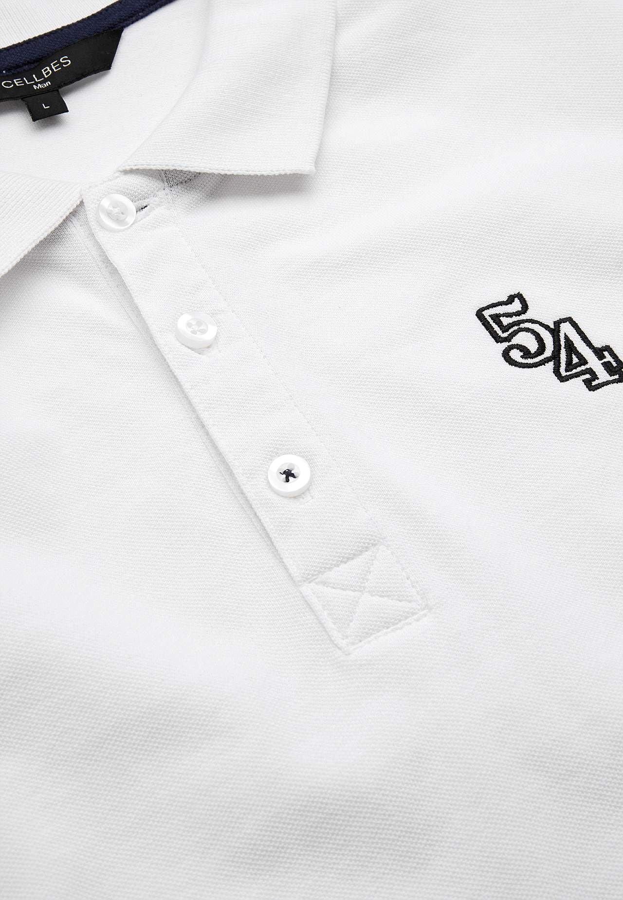 T-shirt met kraag