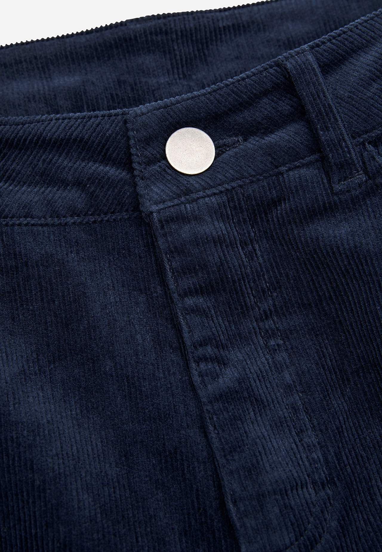 Elastische ribfluwelen broek