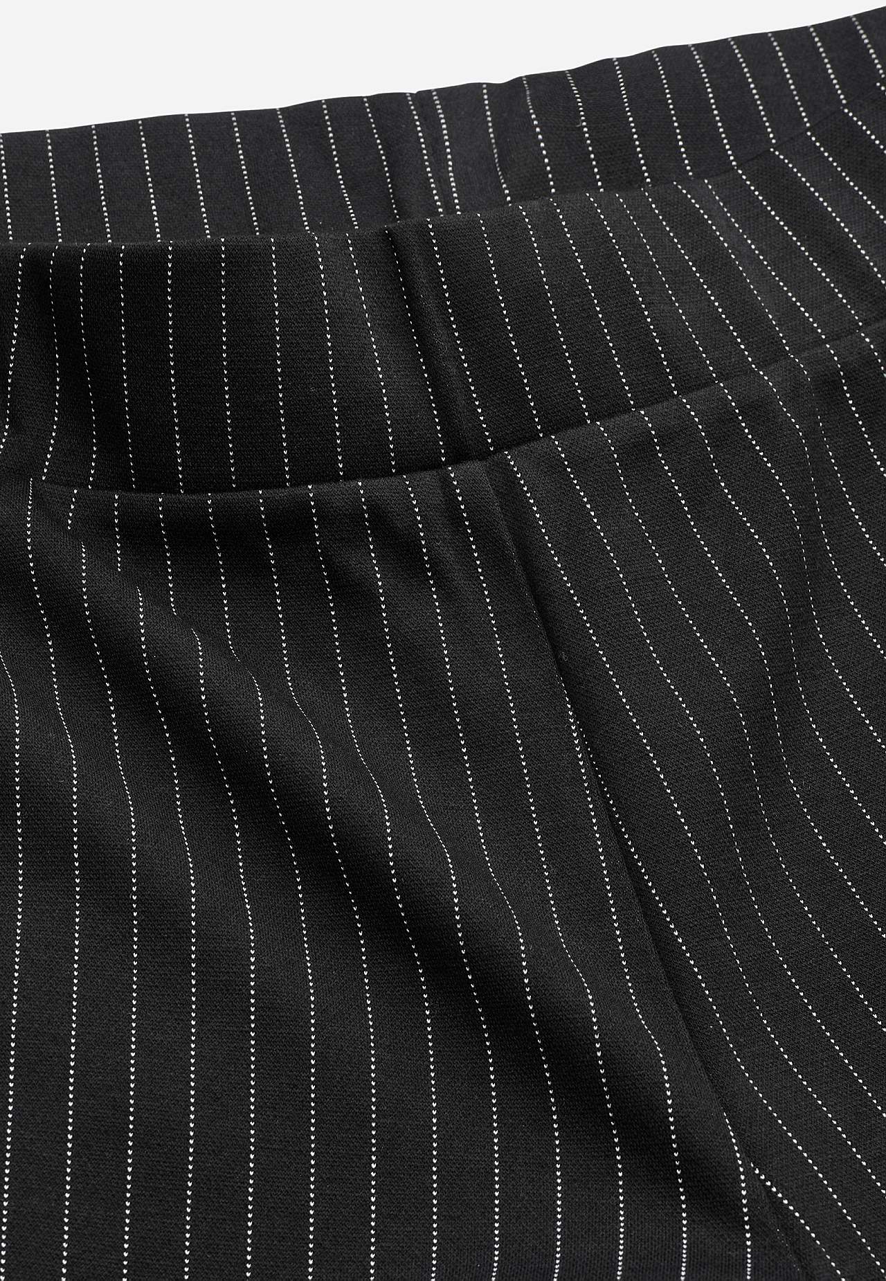 Jersey broek met rechte benen