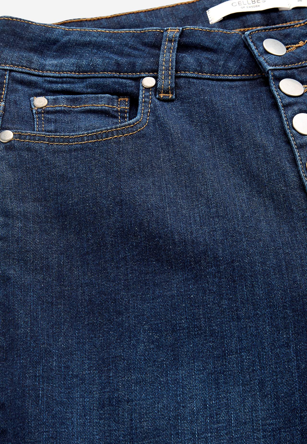 Stretch jeans met hoog taille