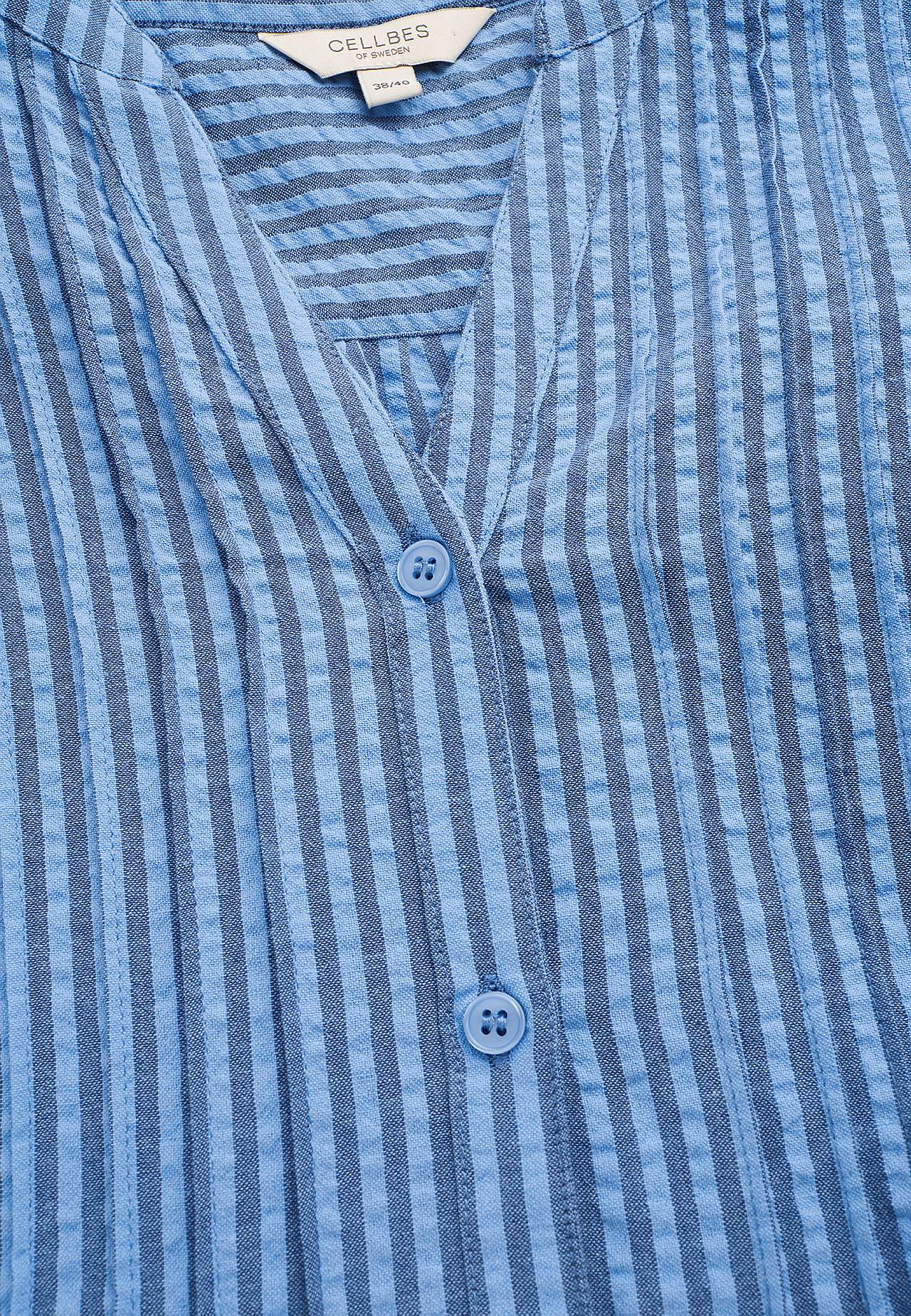 Tuniek van seersucker