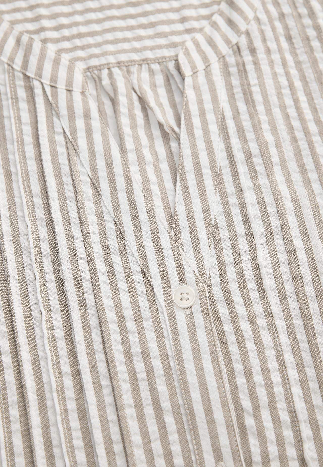 Tuniek van seersucker