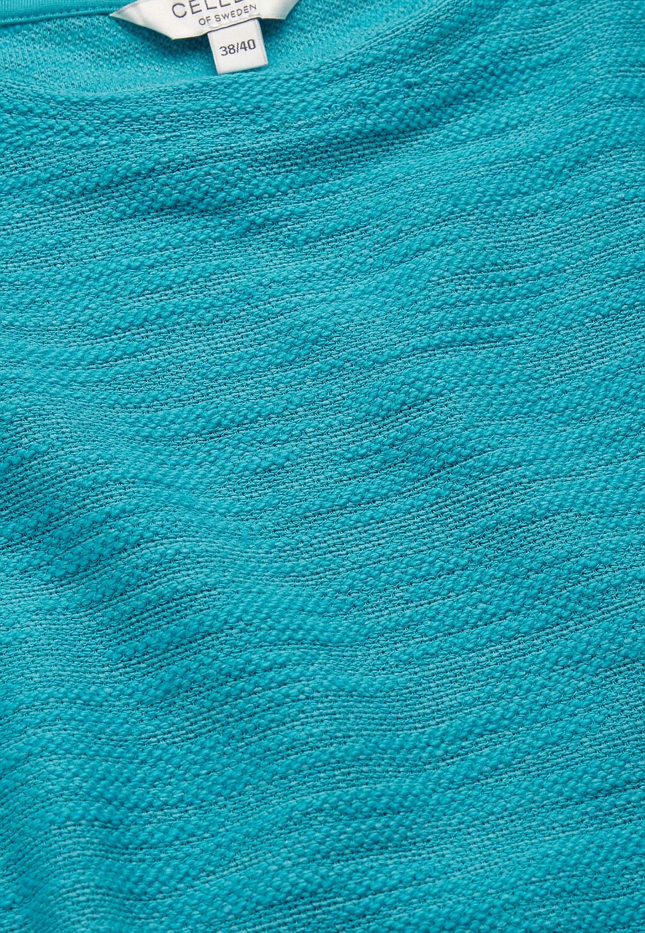 Jersey tuniek met structuur