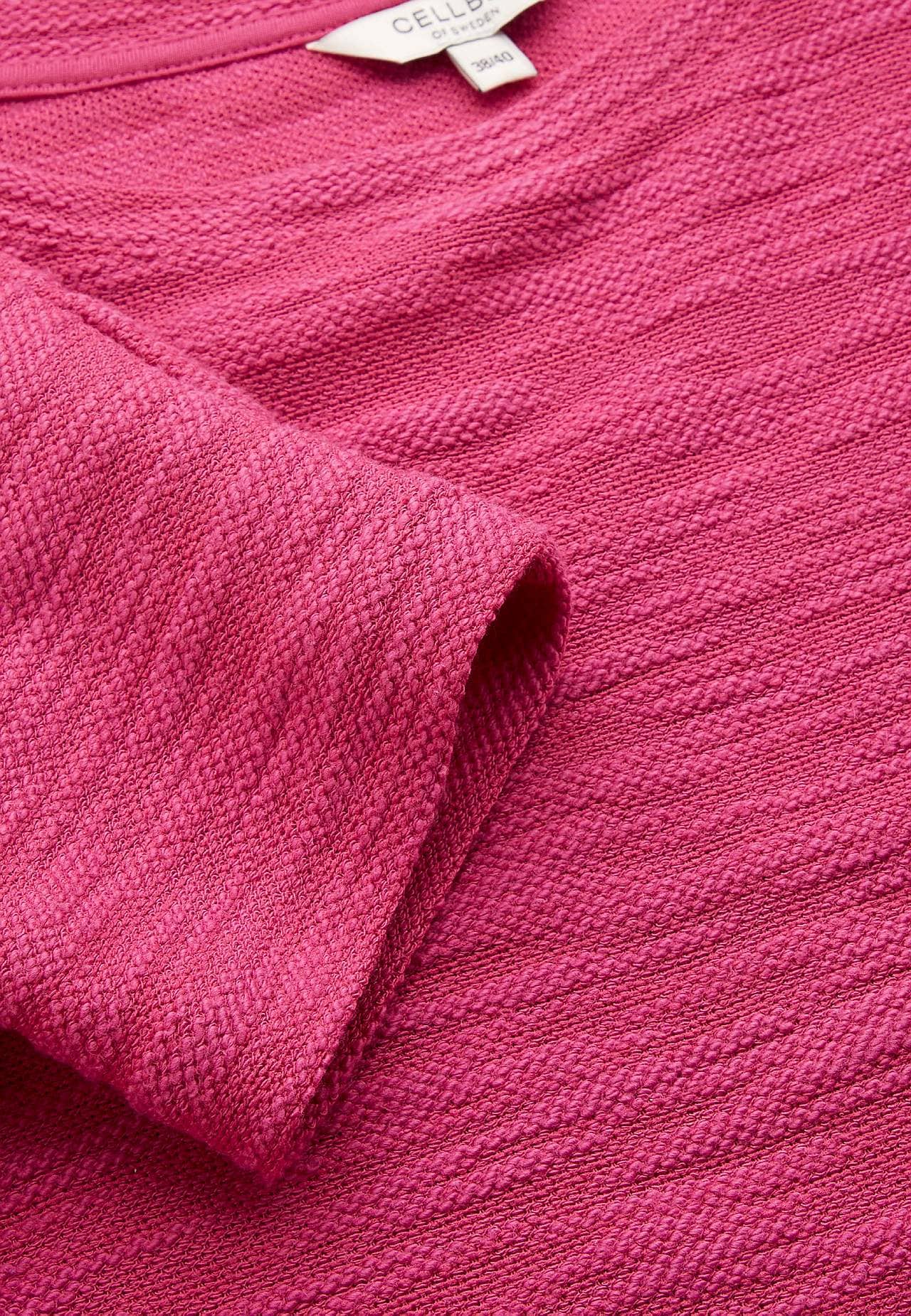 Jersey tuniek met structuur