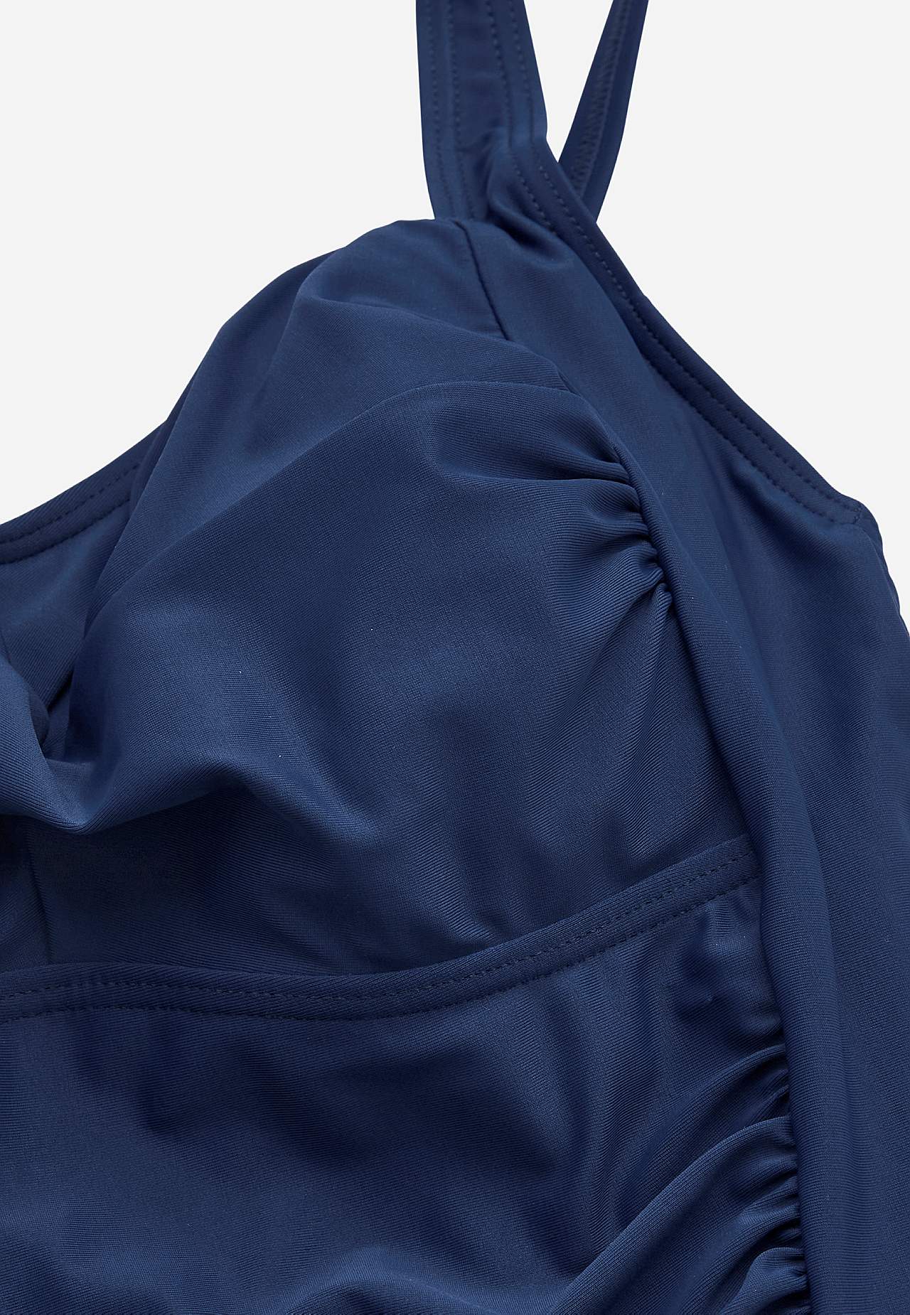 Gedrapeerde shaping badpak