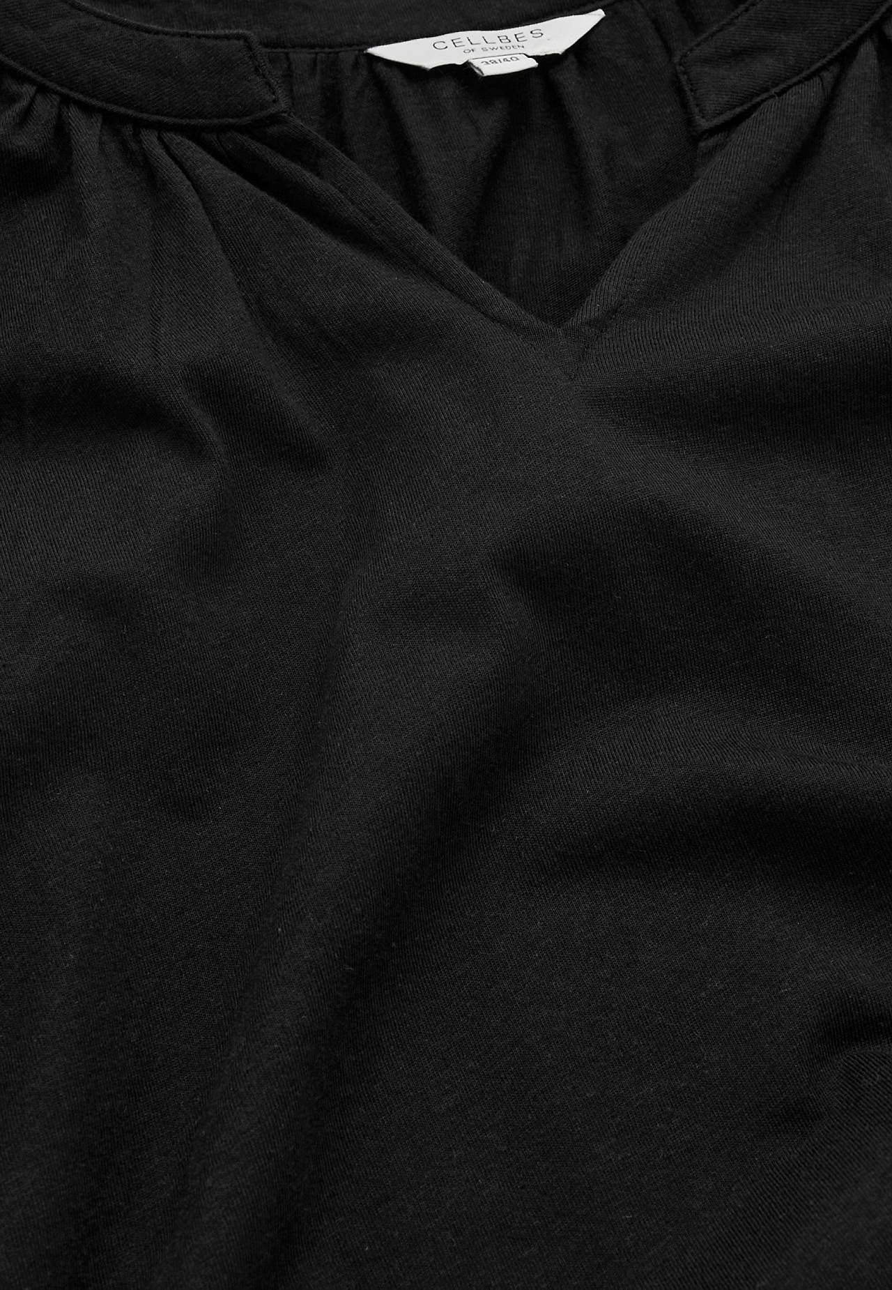 Jersey tuniek met 3/4 lengte mouwen