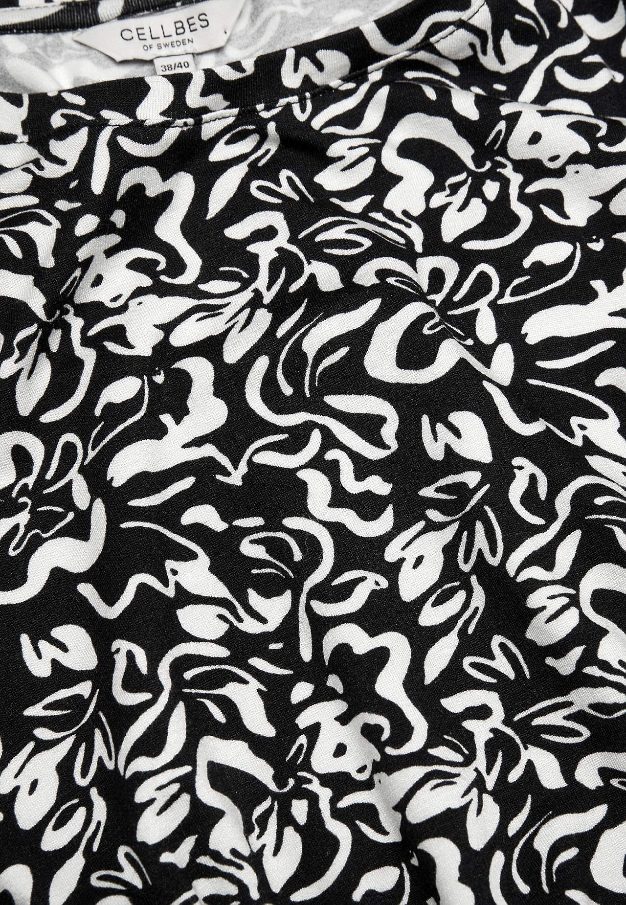 Jersey-topje met 3/4 mouw