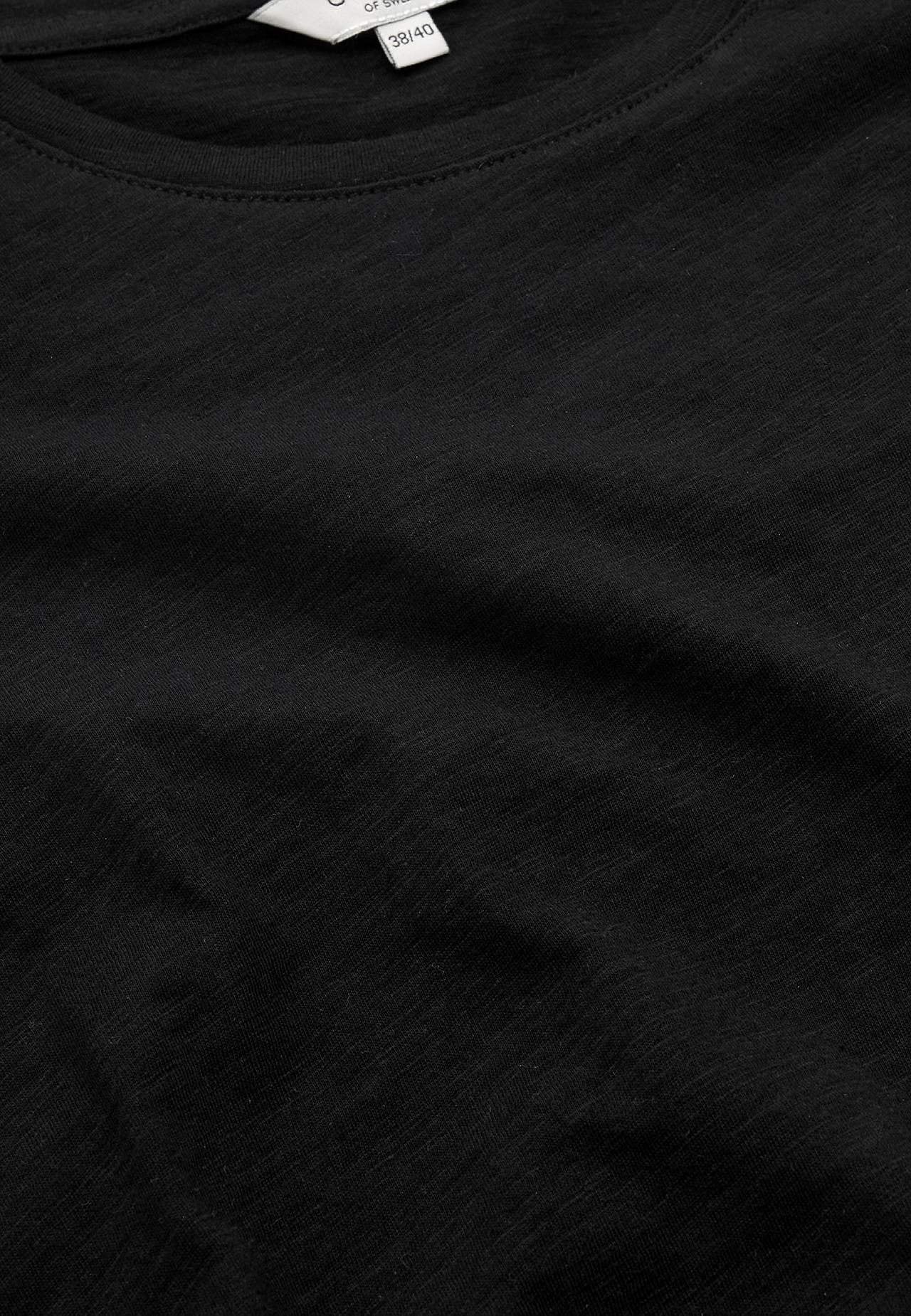 Jersey-topje met korte mouwen