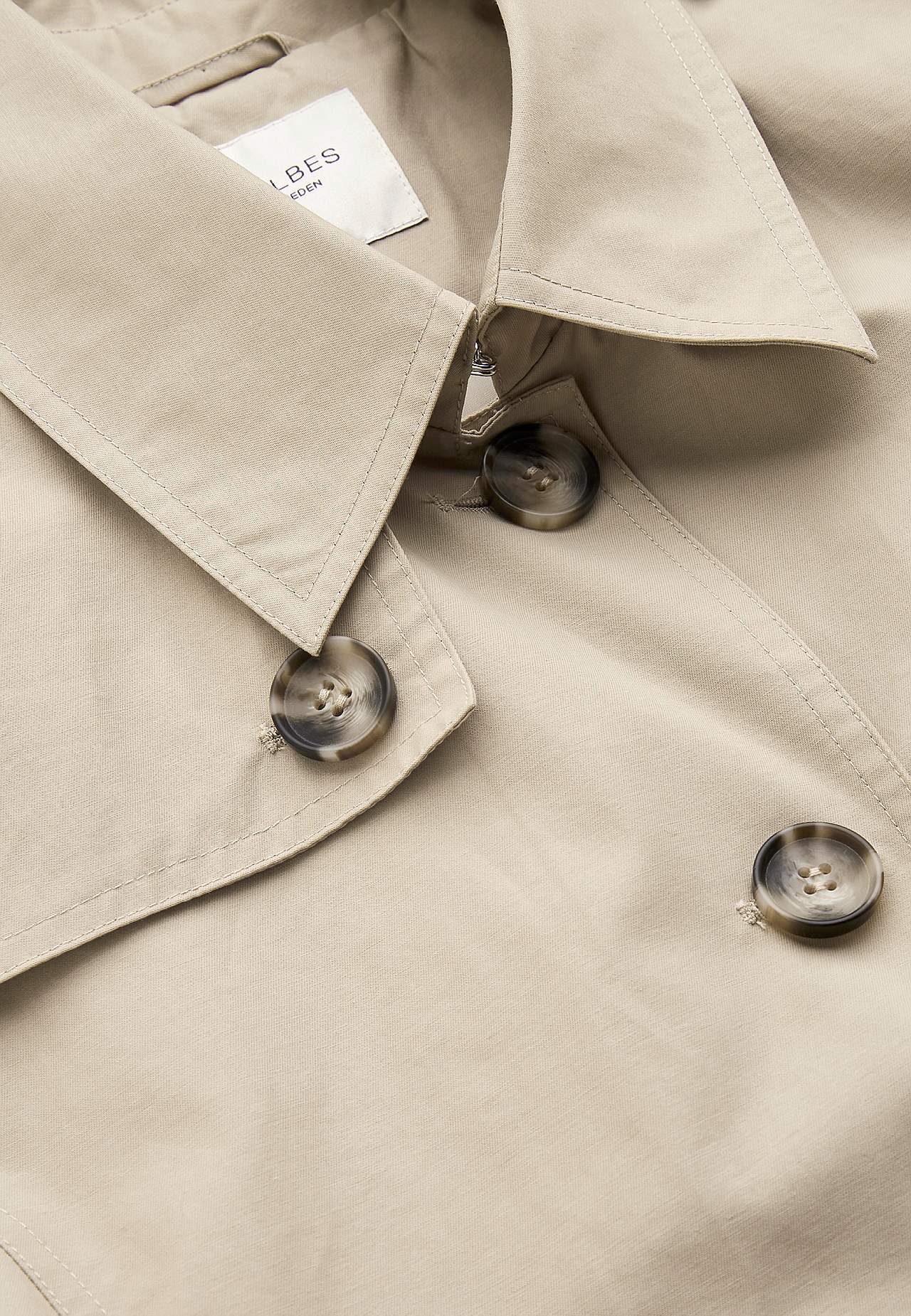 Enkelrij trenchcoat