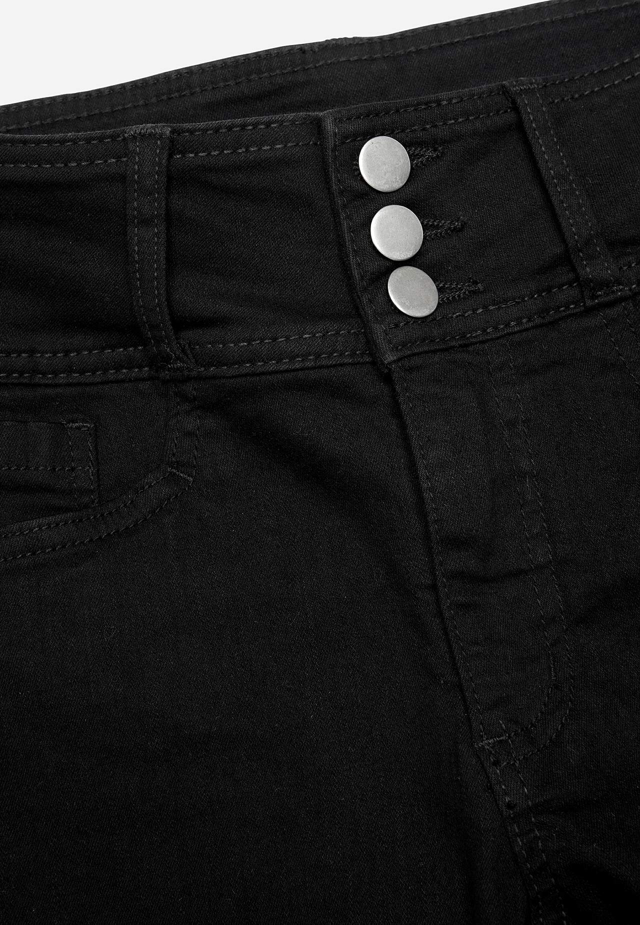 Bootcut jeans met hoge taille