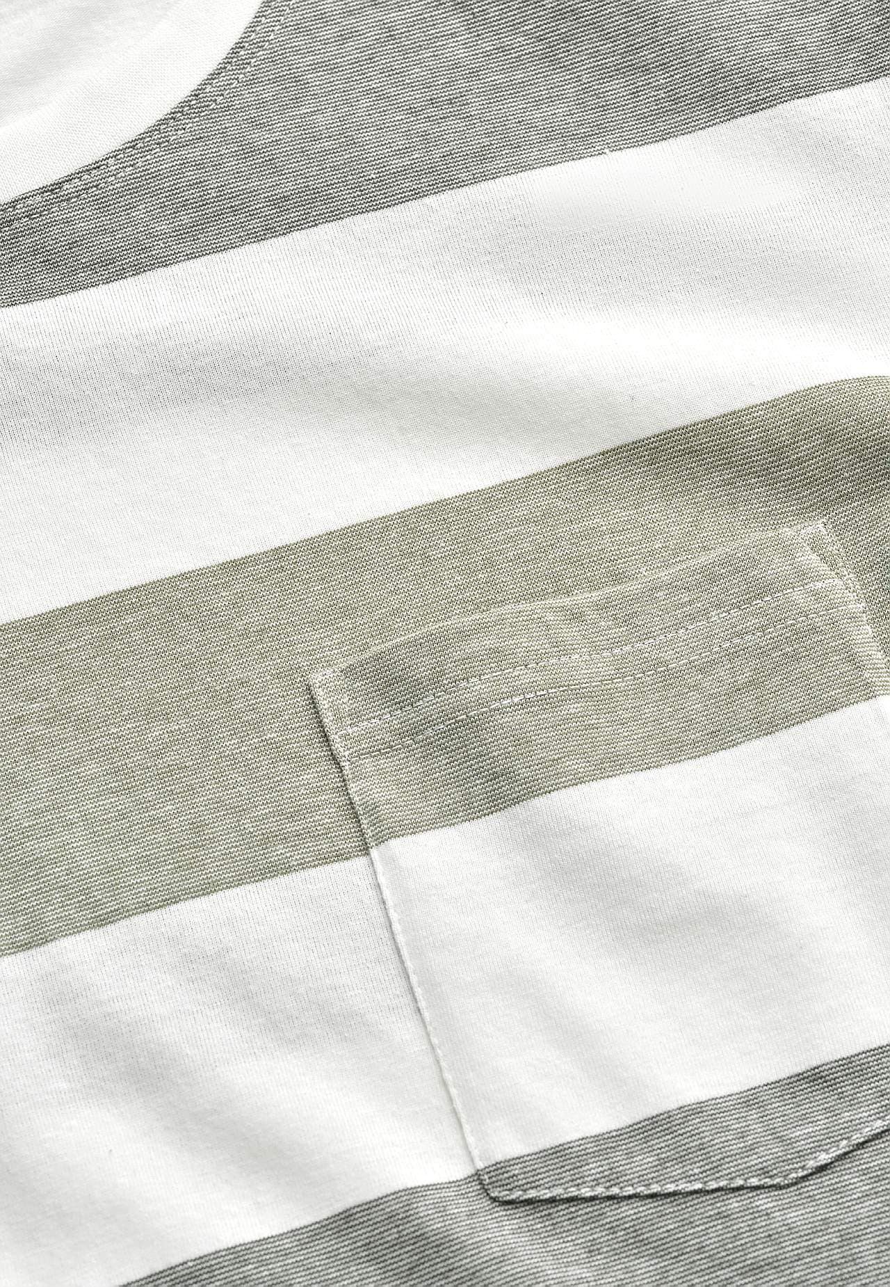 T-shirt met brede strepen Johannes