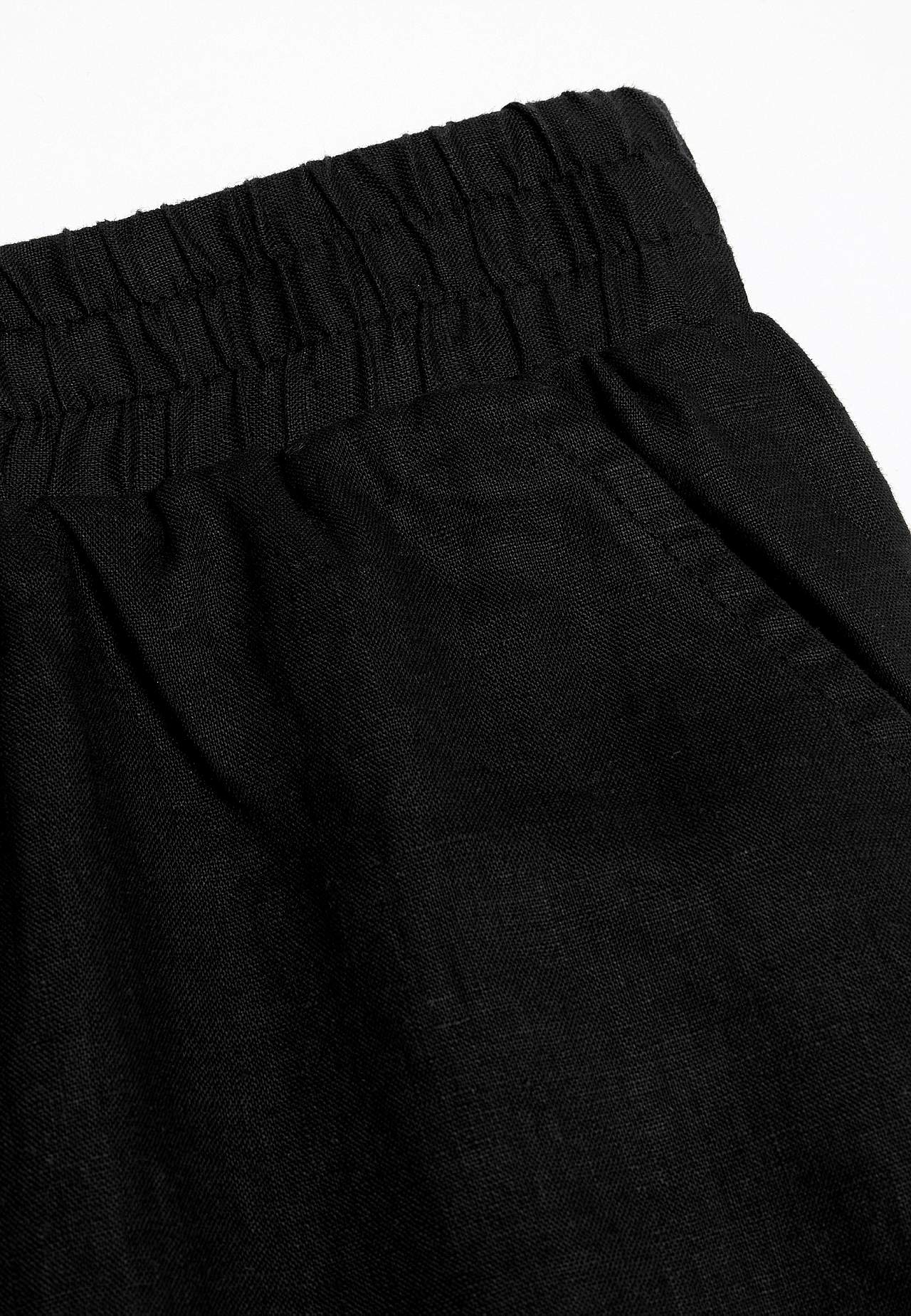 Linnen Premium broek met wijde benen