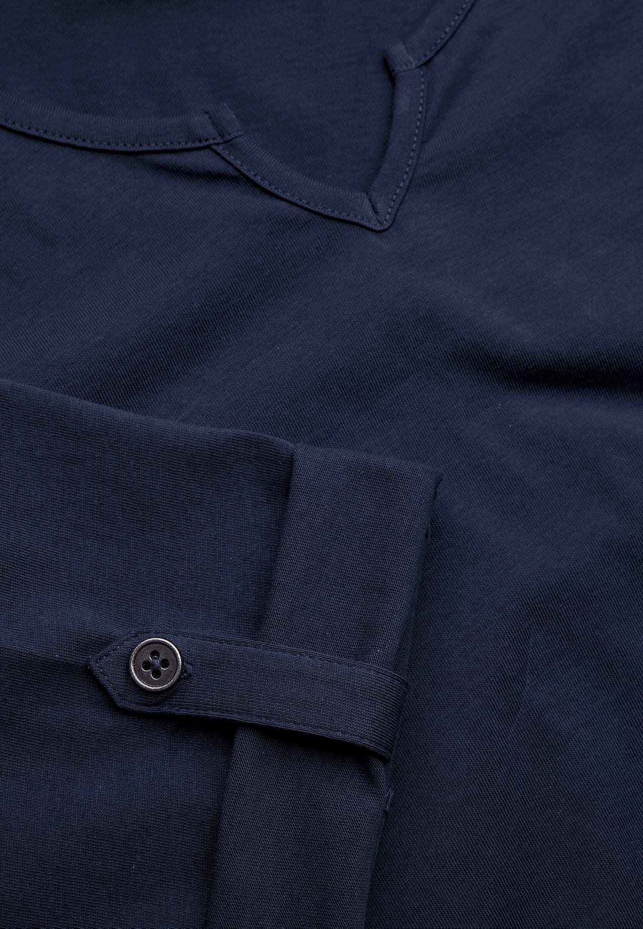 Jersey-topje met 3/4 lengte mouwen