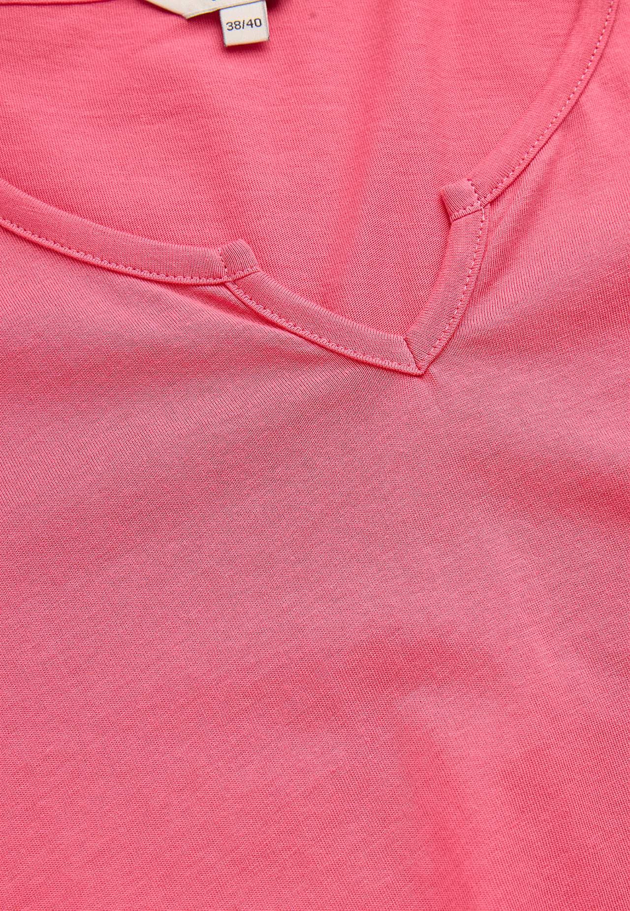 Jersey-topje met 3/4 lengte mouwen