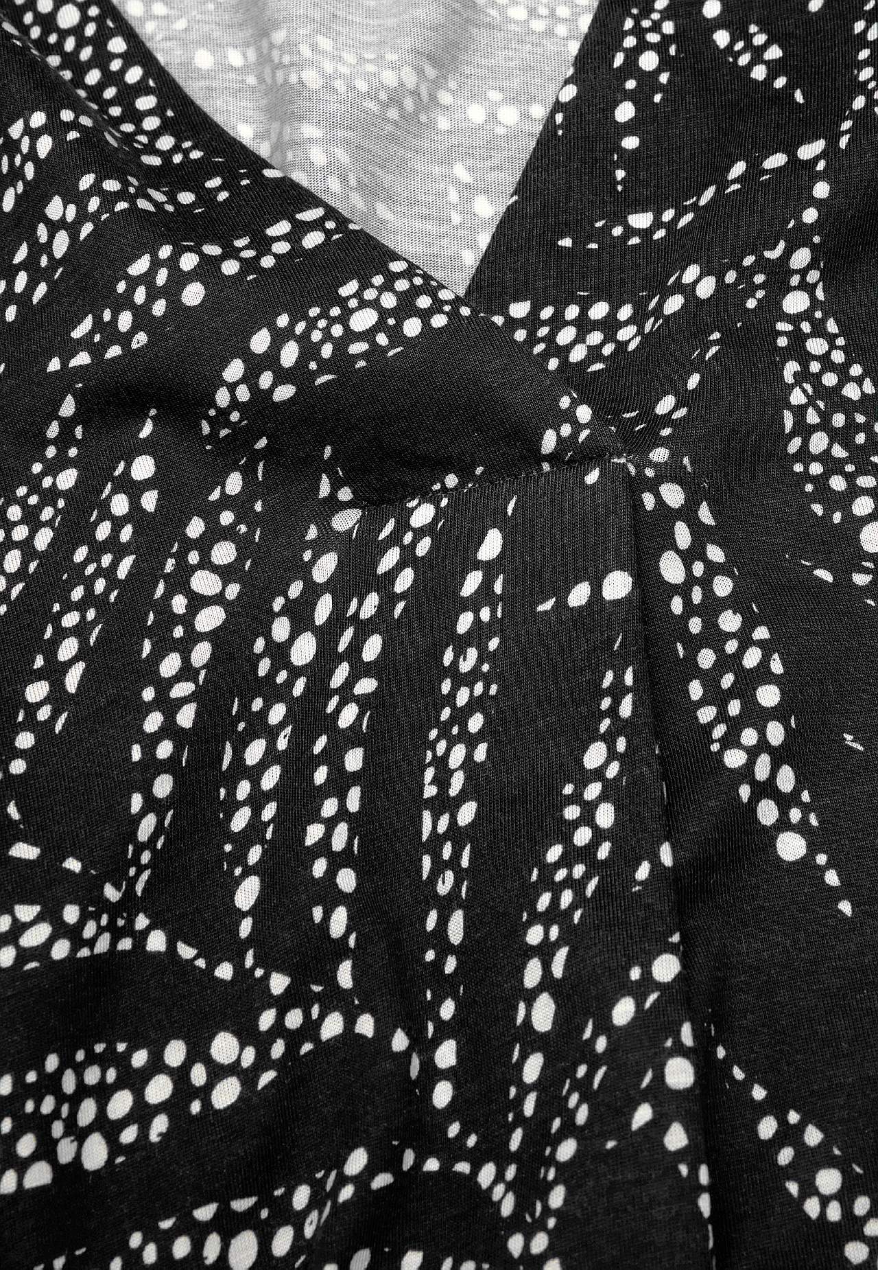 Jersey tuniek met korte mouwen
