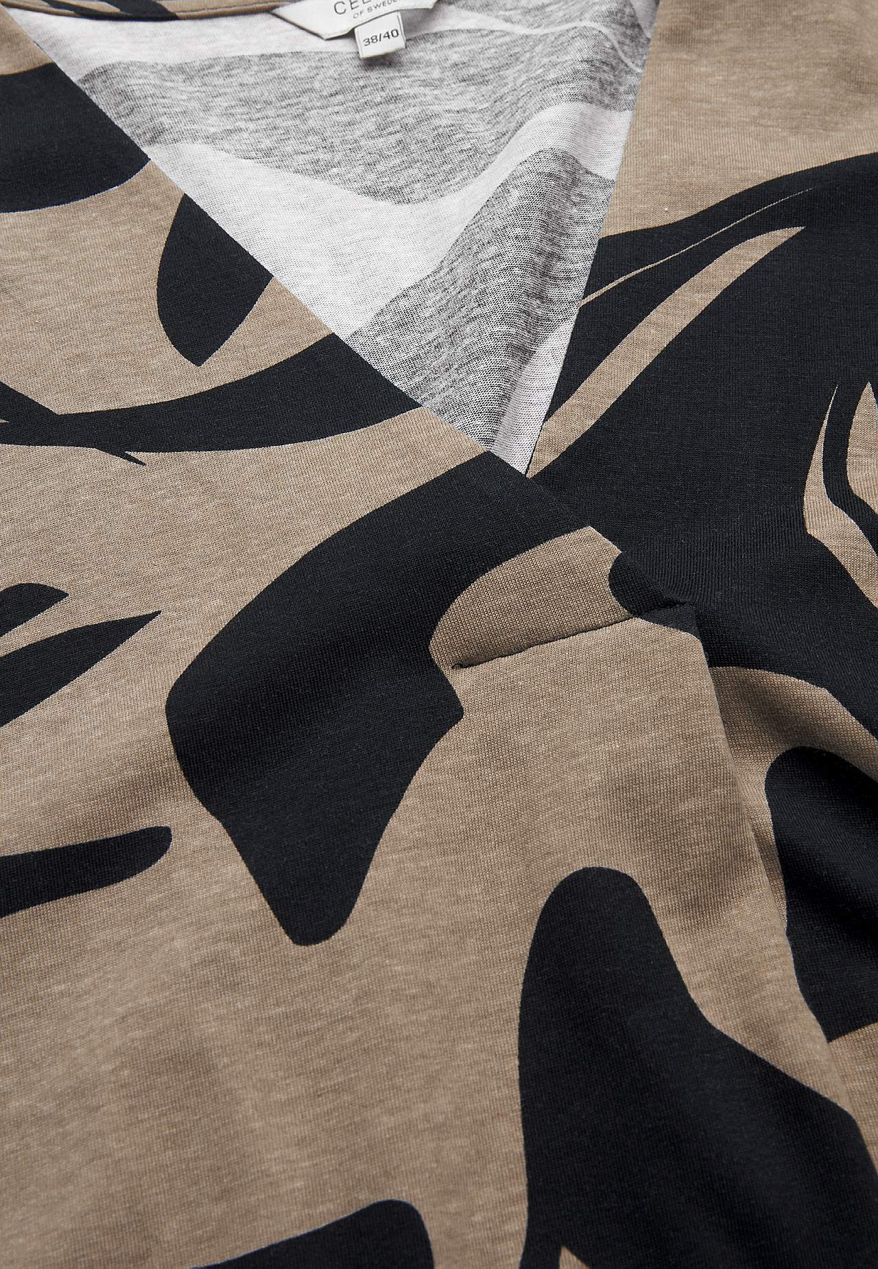 Jersey tuniek met korte mouwen