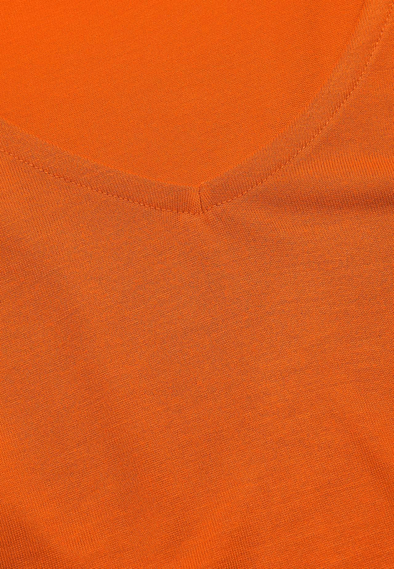 Jersey-topje met smokwerk