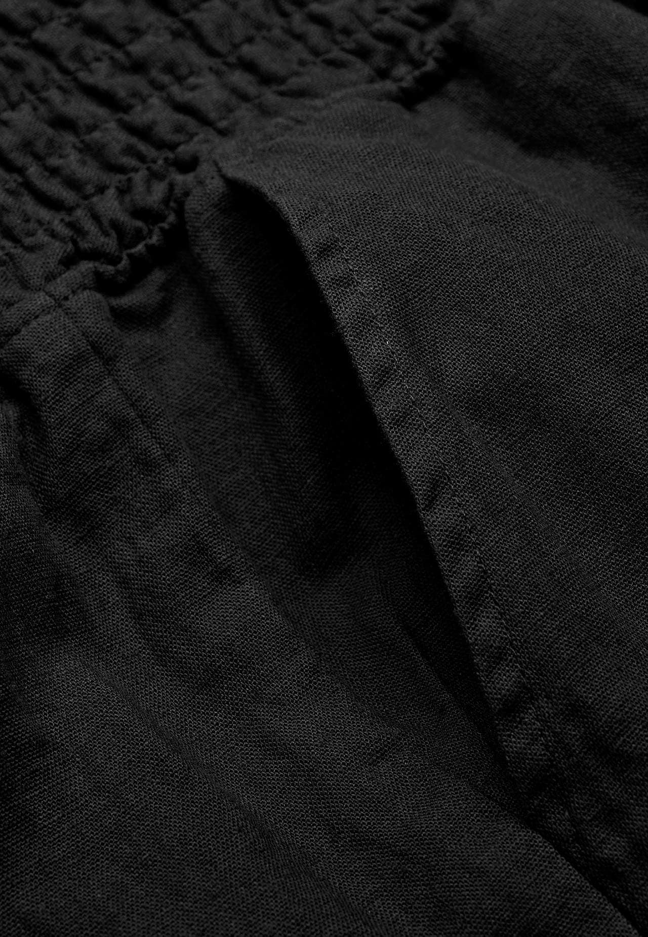 Culotte broek van linnen-mix Lisette