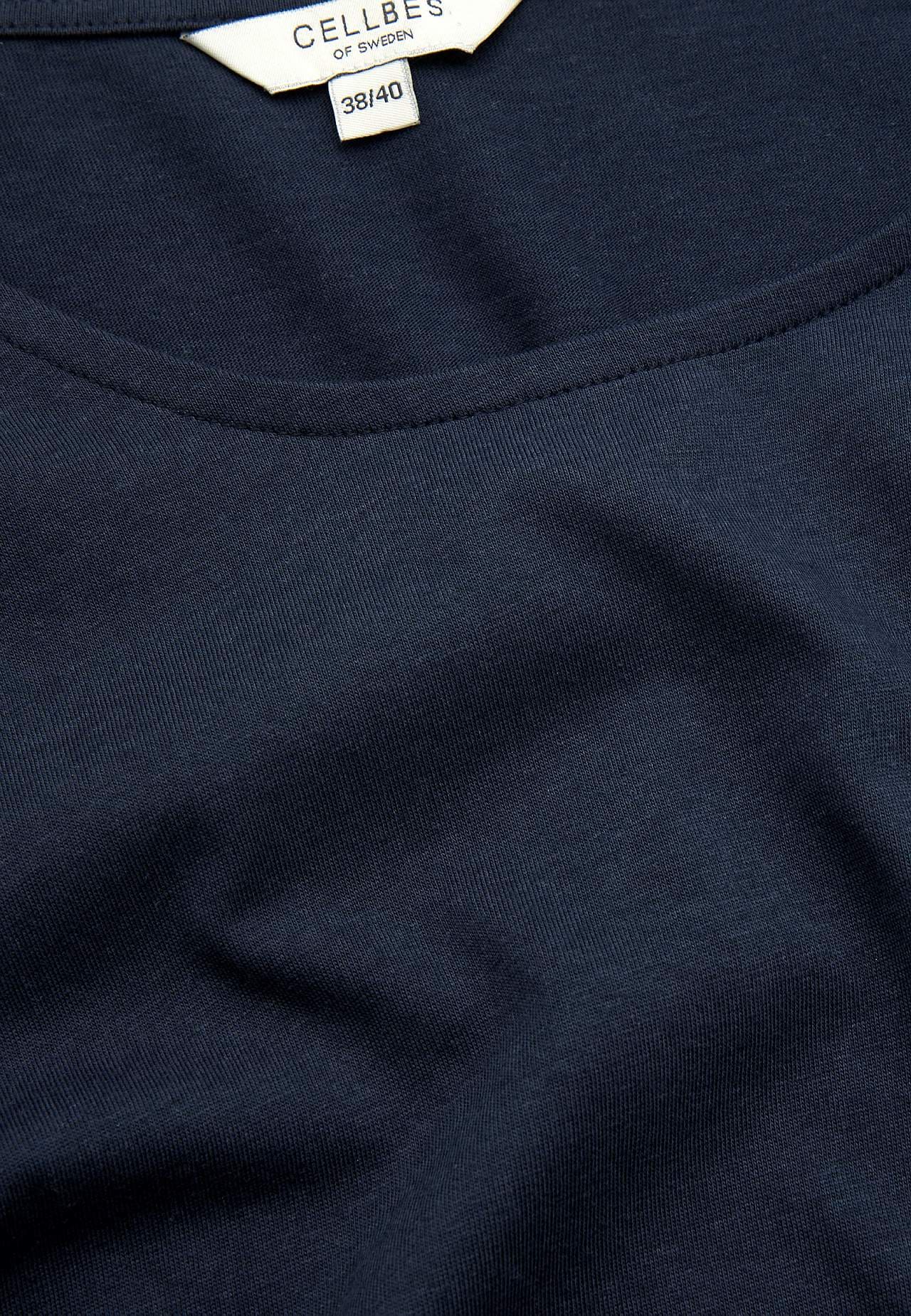 Jerseyjurk met ruches