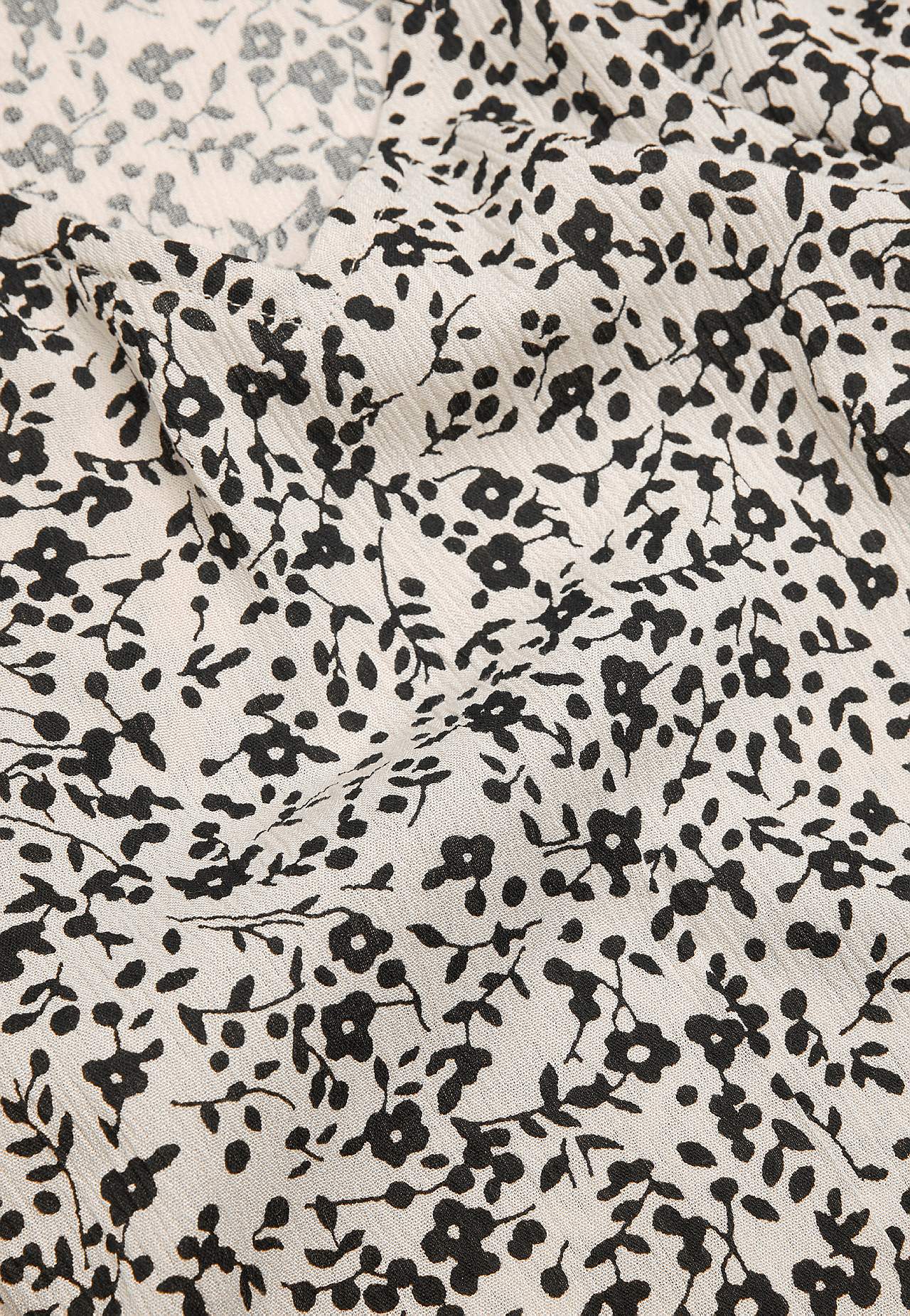 Tuniek van viscose-crêpe