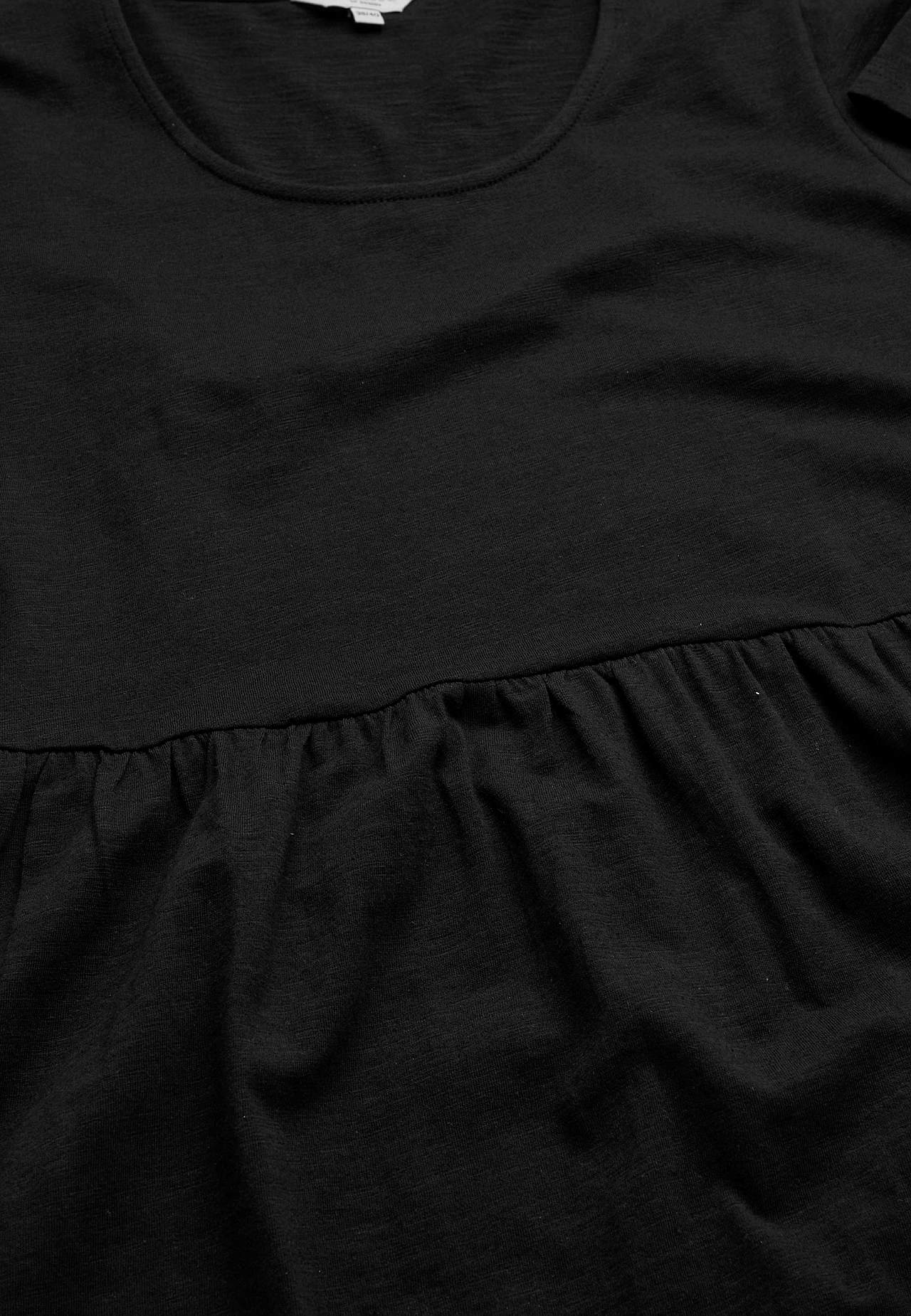 Jerseyjurk met ruche Viola