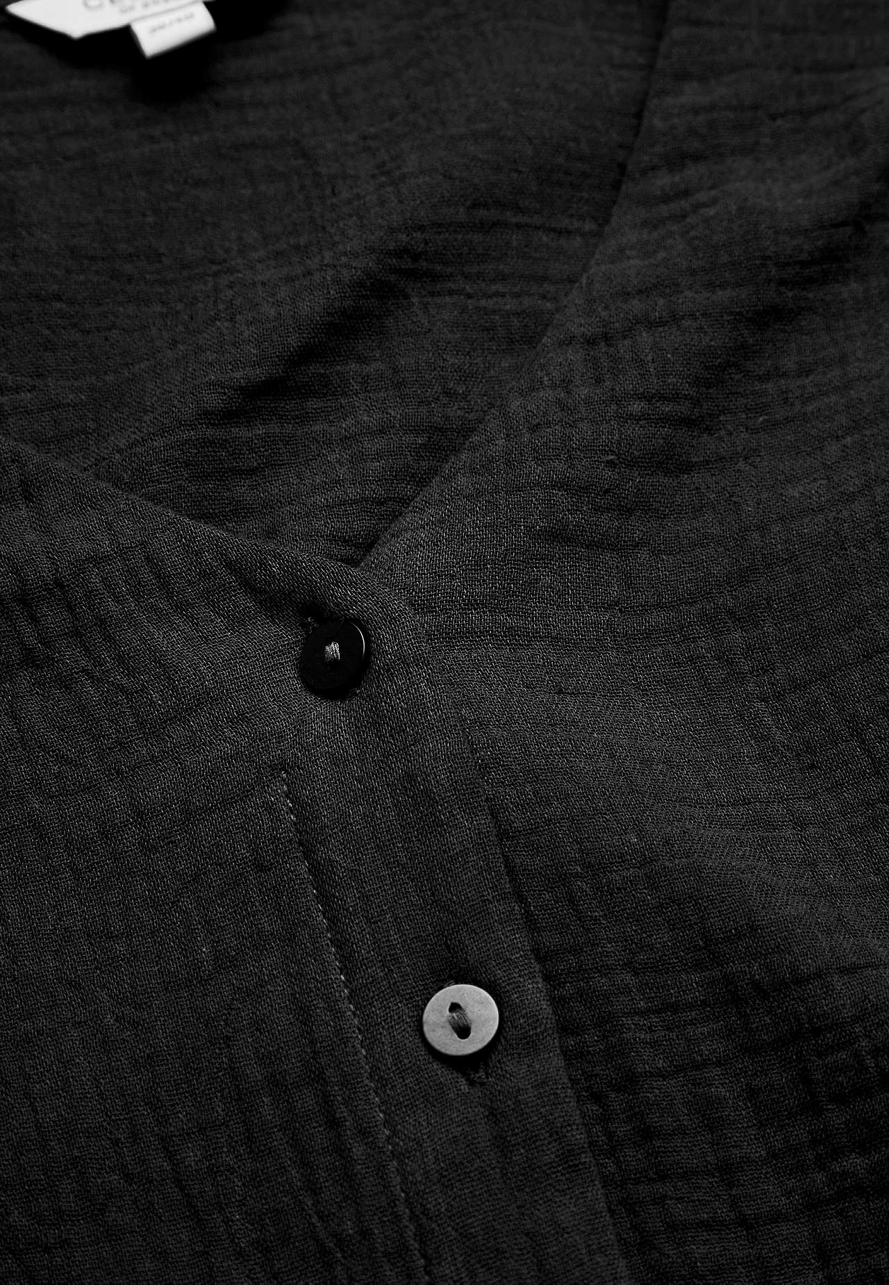 Katoenen blouse met korte mouwen
