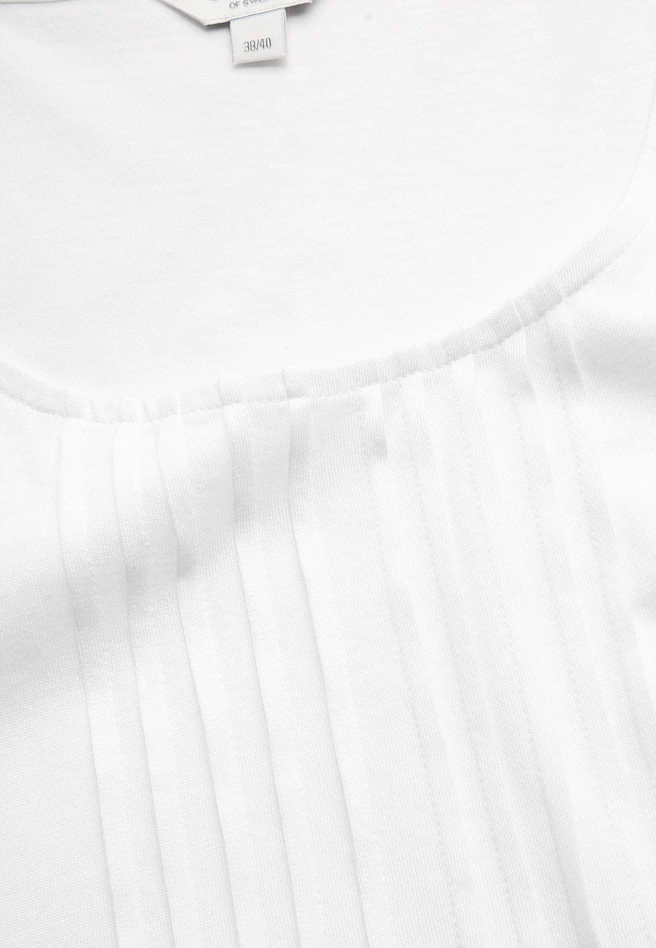 Tanktop met decoratieve plooien