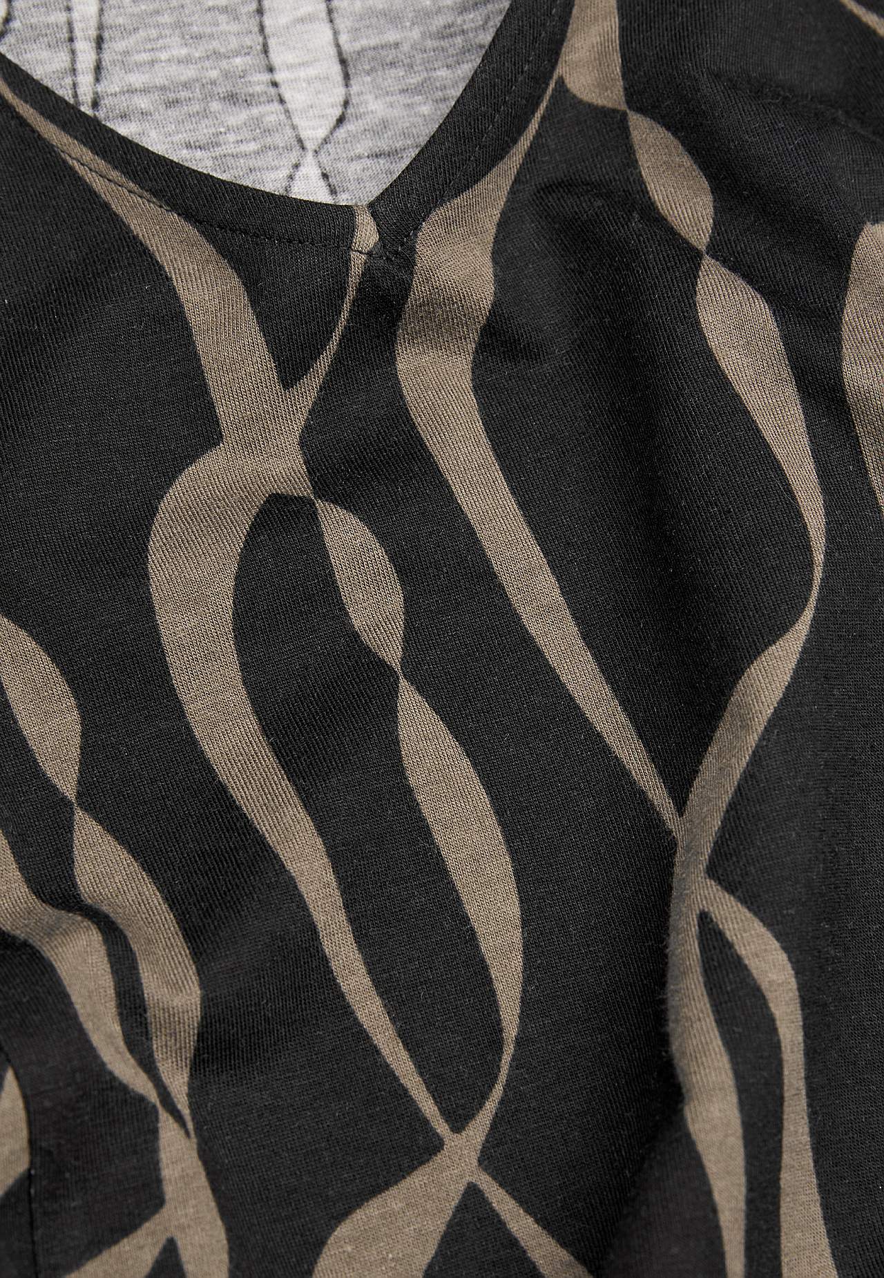 Jerseyjurk met zakken