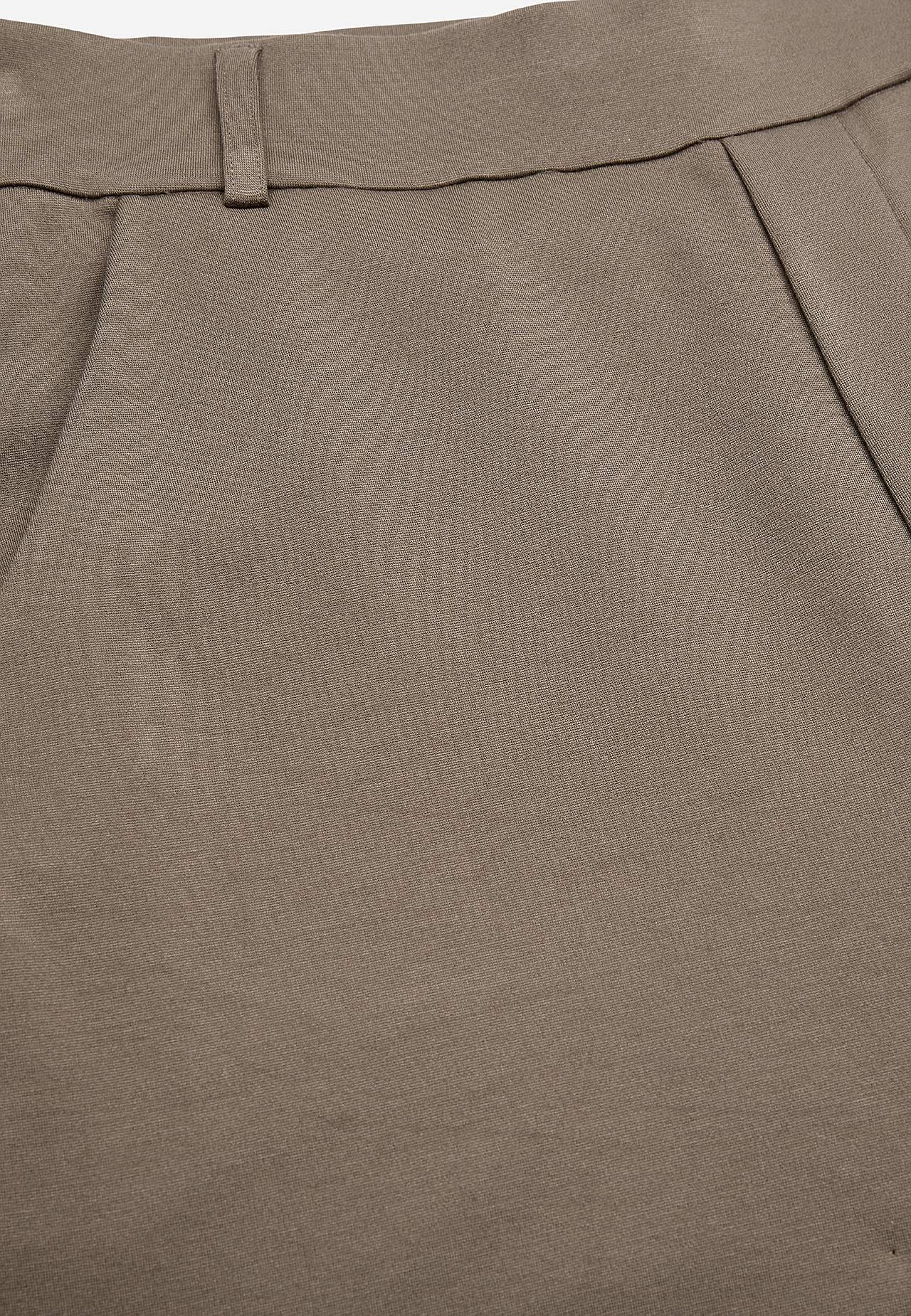 Wijde jersey broeken met zakken