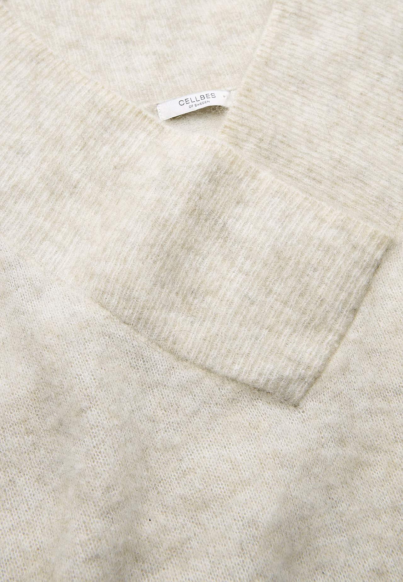 Trui Premium van mohair- en wolmix