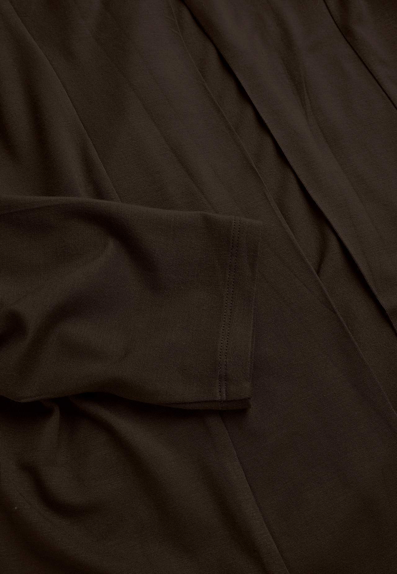 Lange cardigan van tricot