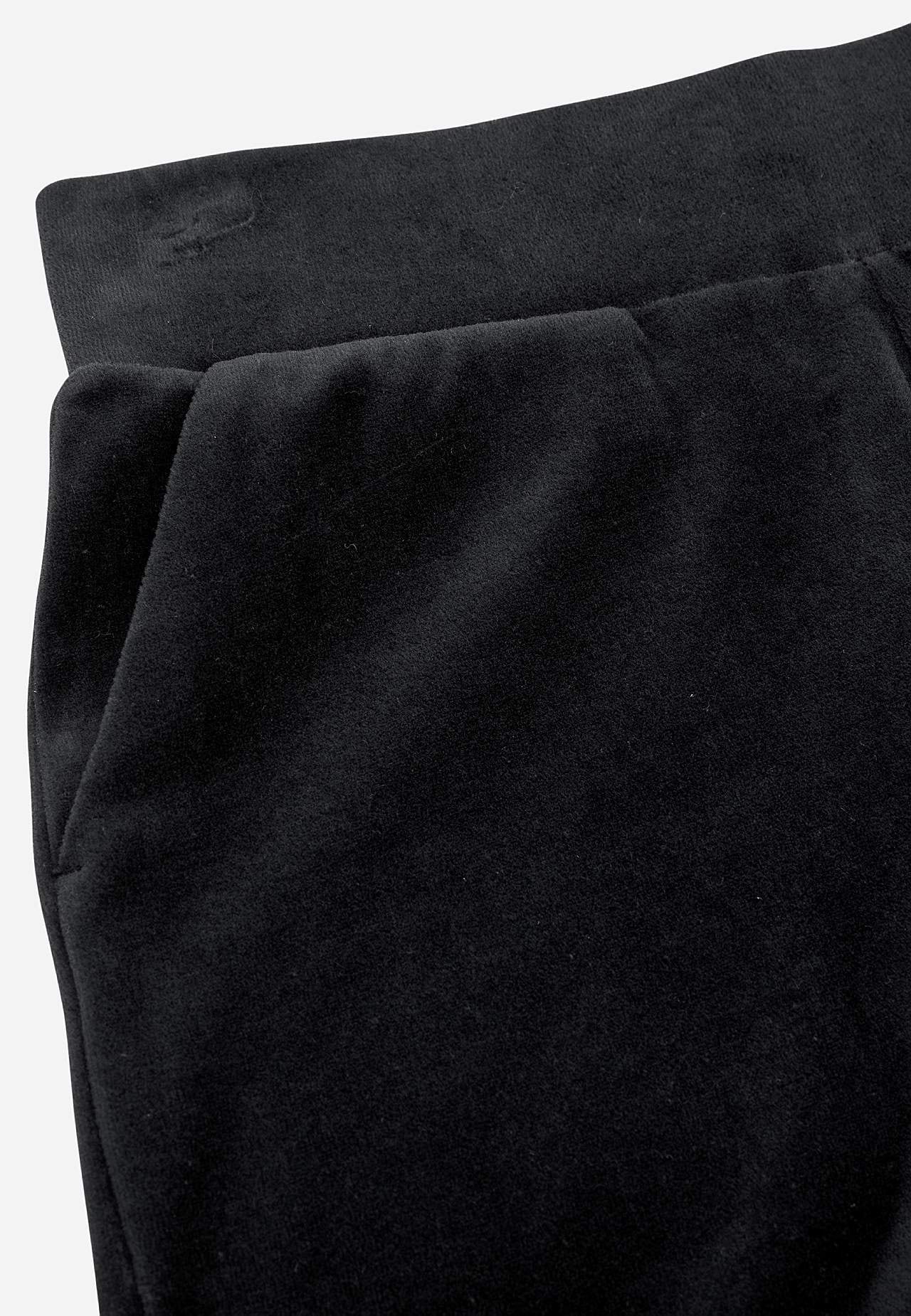 Wijde fluwelen broek Wilma