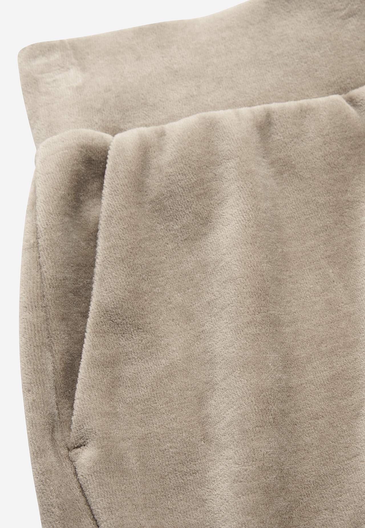 Wijde fluwelen broek