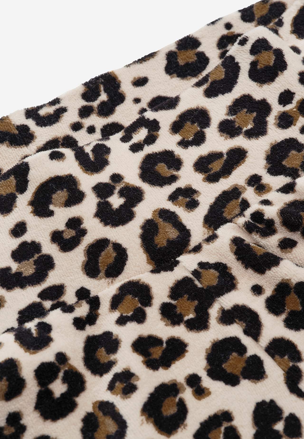 Wijde fluwelen broek Wilma