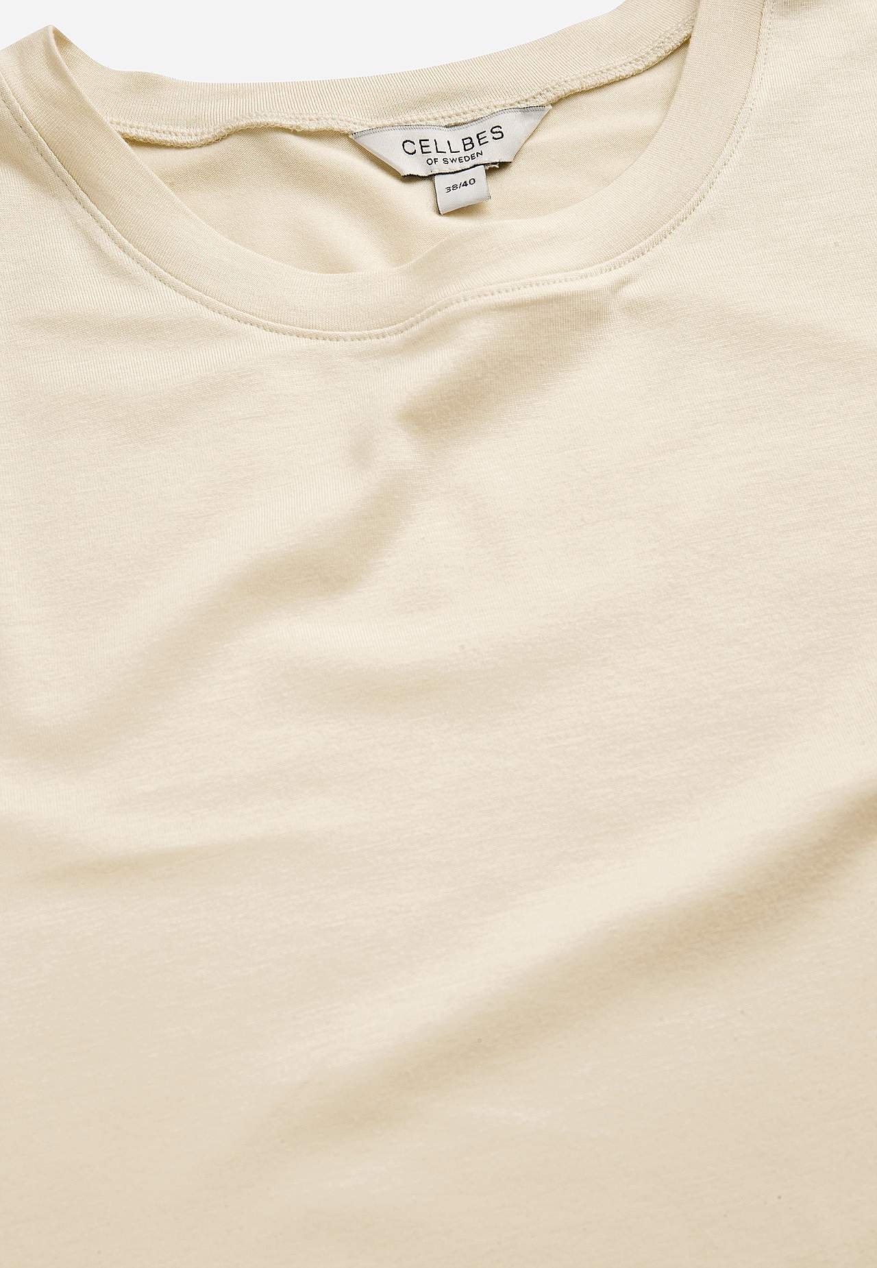 Jersey-topje met ronde hals